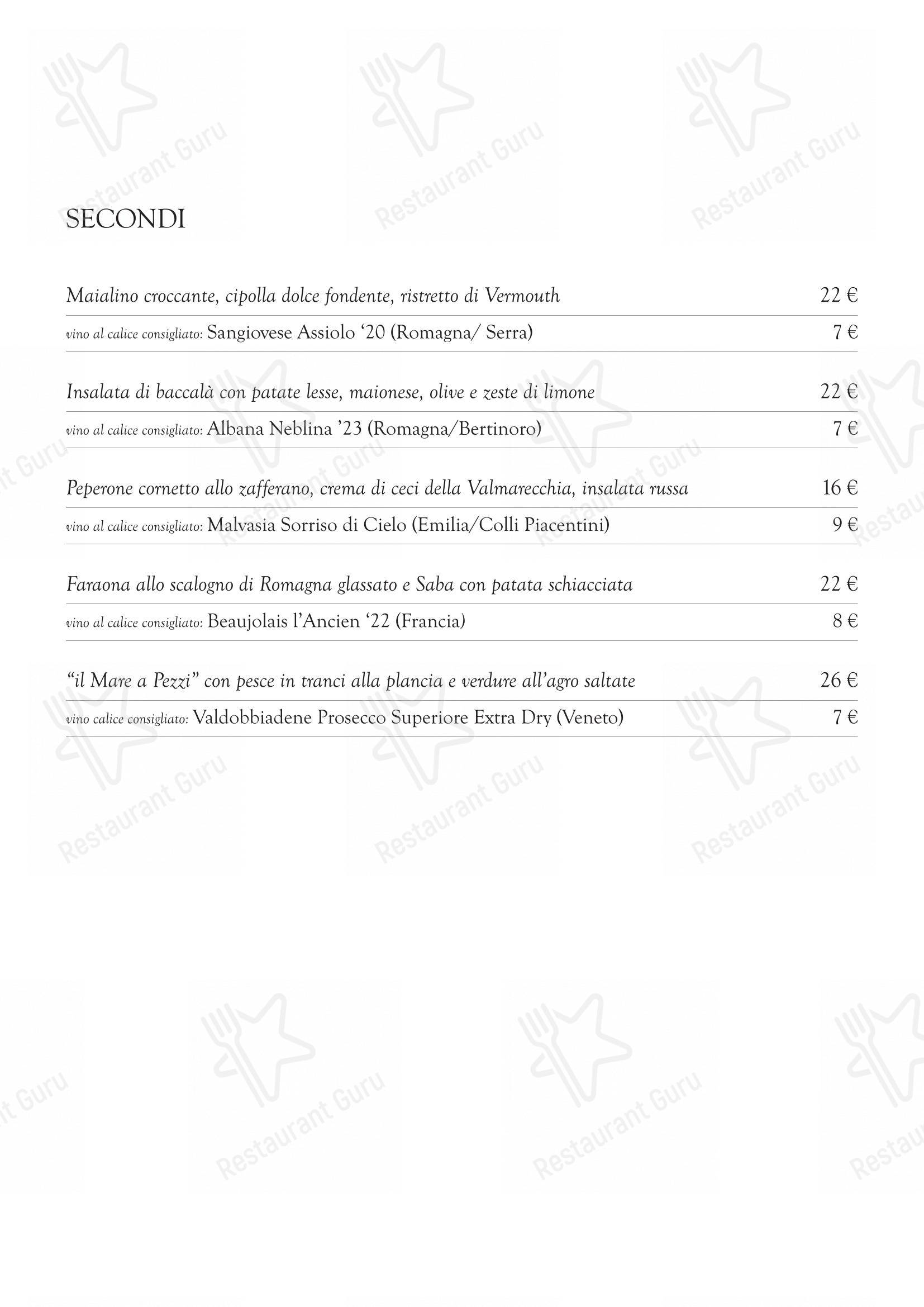 Основное меню per Quel Castello di Diegaro - Ristorante e Pizzeria ristorante