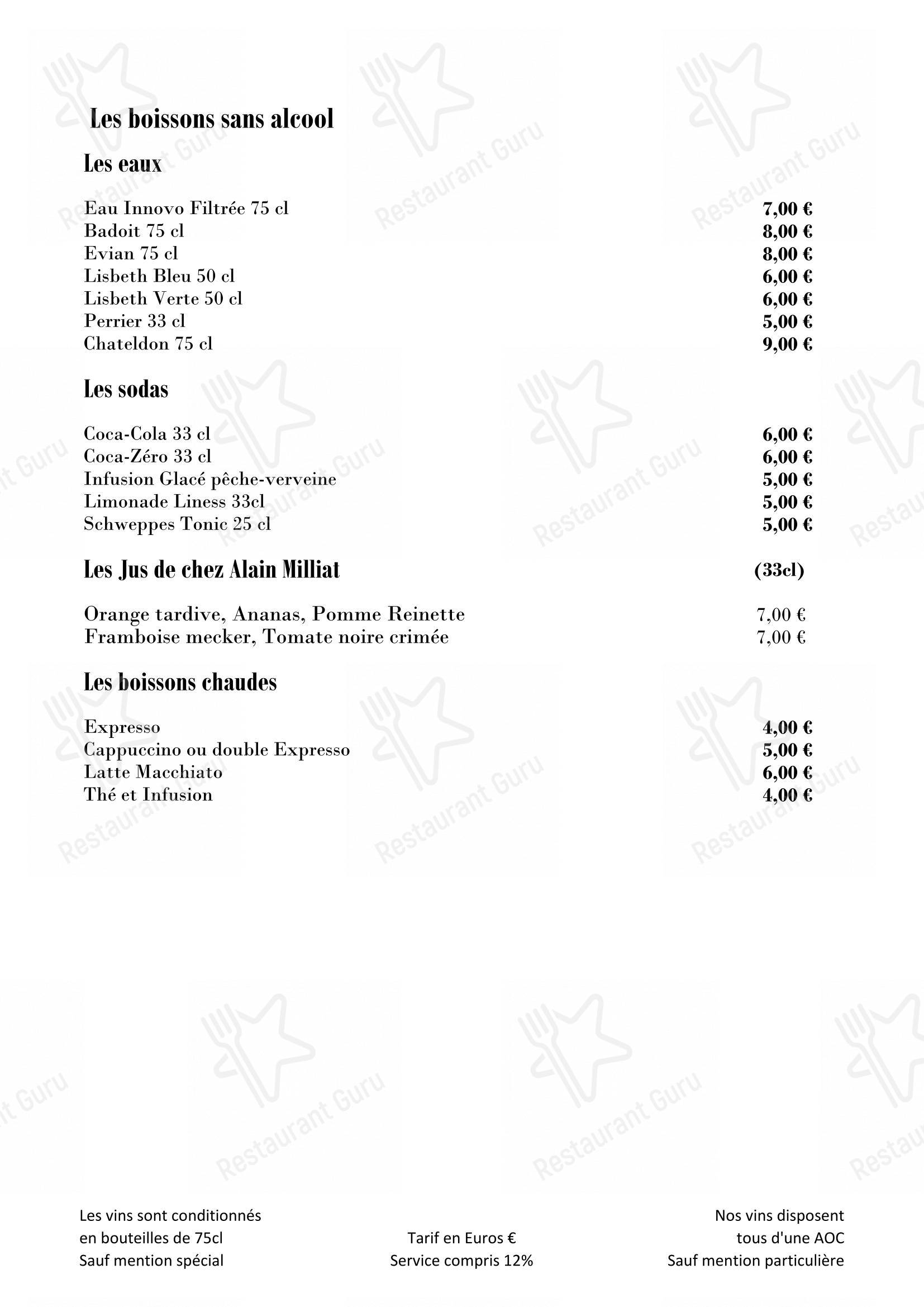 Крафт меню pour A l'Échevin dans Colmar