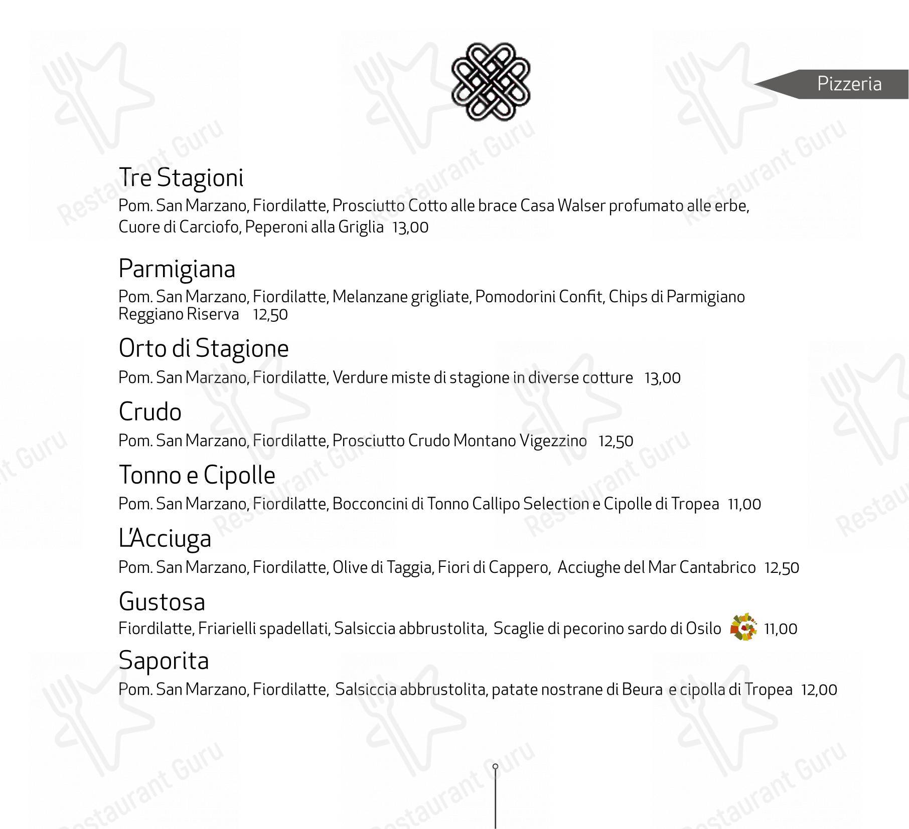 Ristorante Vikingo in Domodossola - Menu