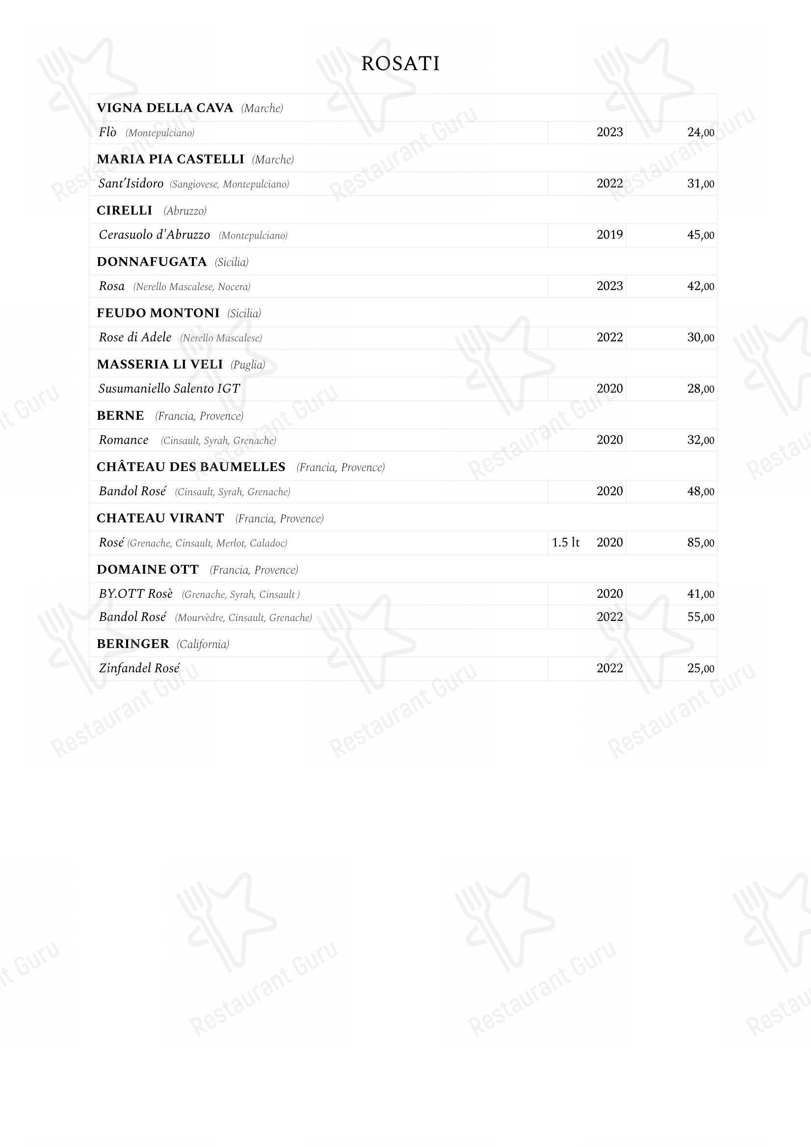 菜单 per Saviotti in Ancona