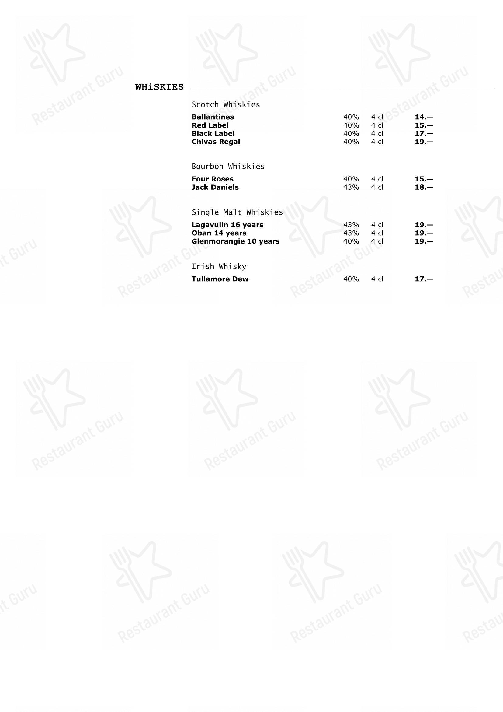 Menu di Walliser Kanne - Menu