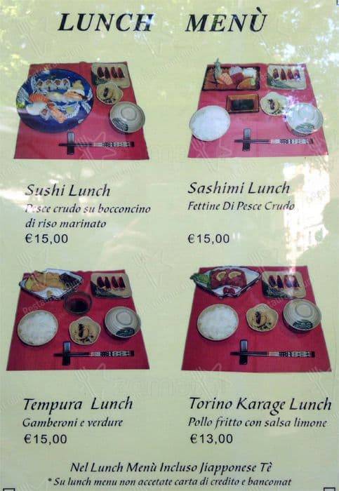 Menu di Take Sushi 