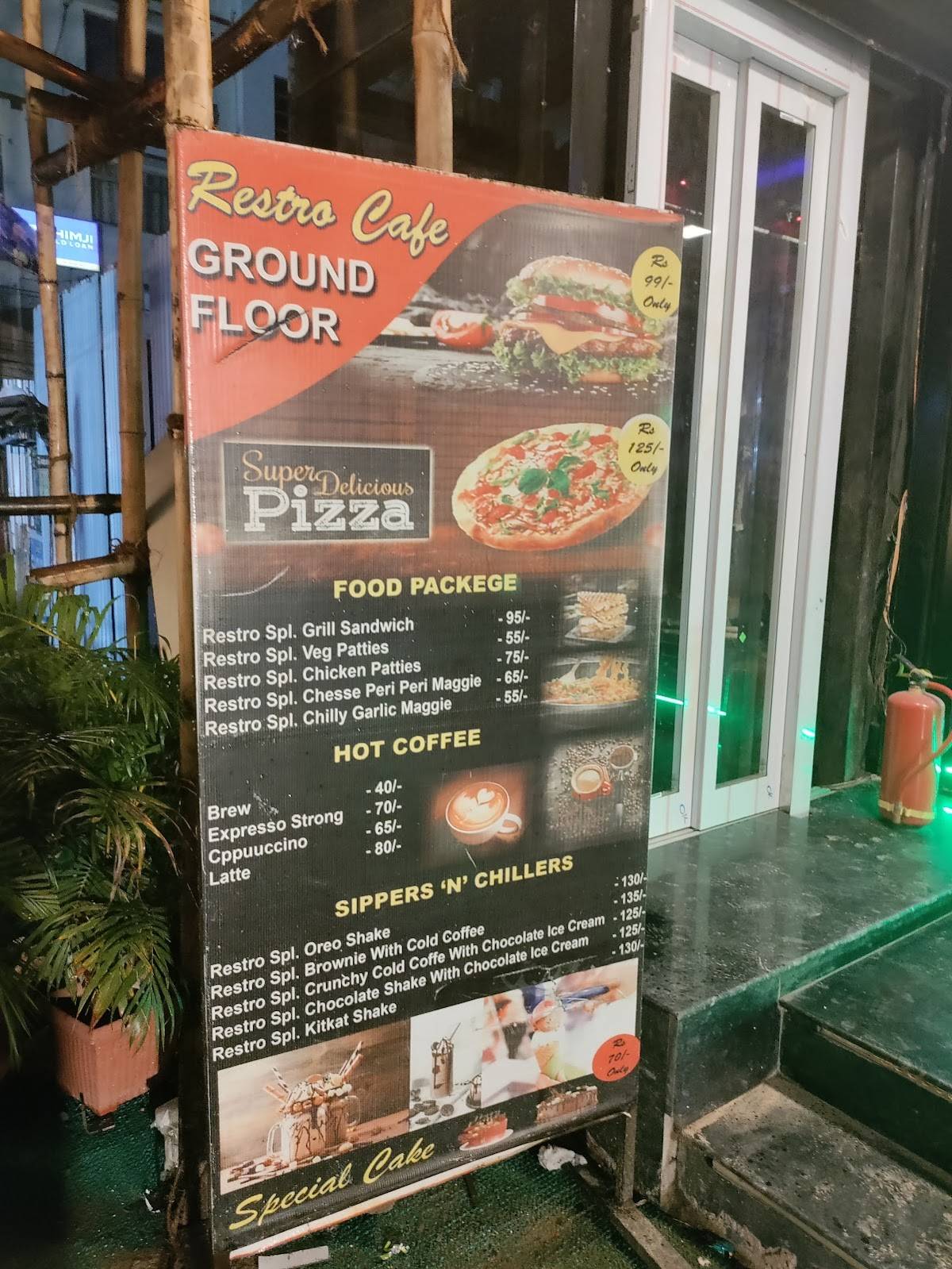 The Hub Cafe and Restaurant menu