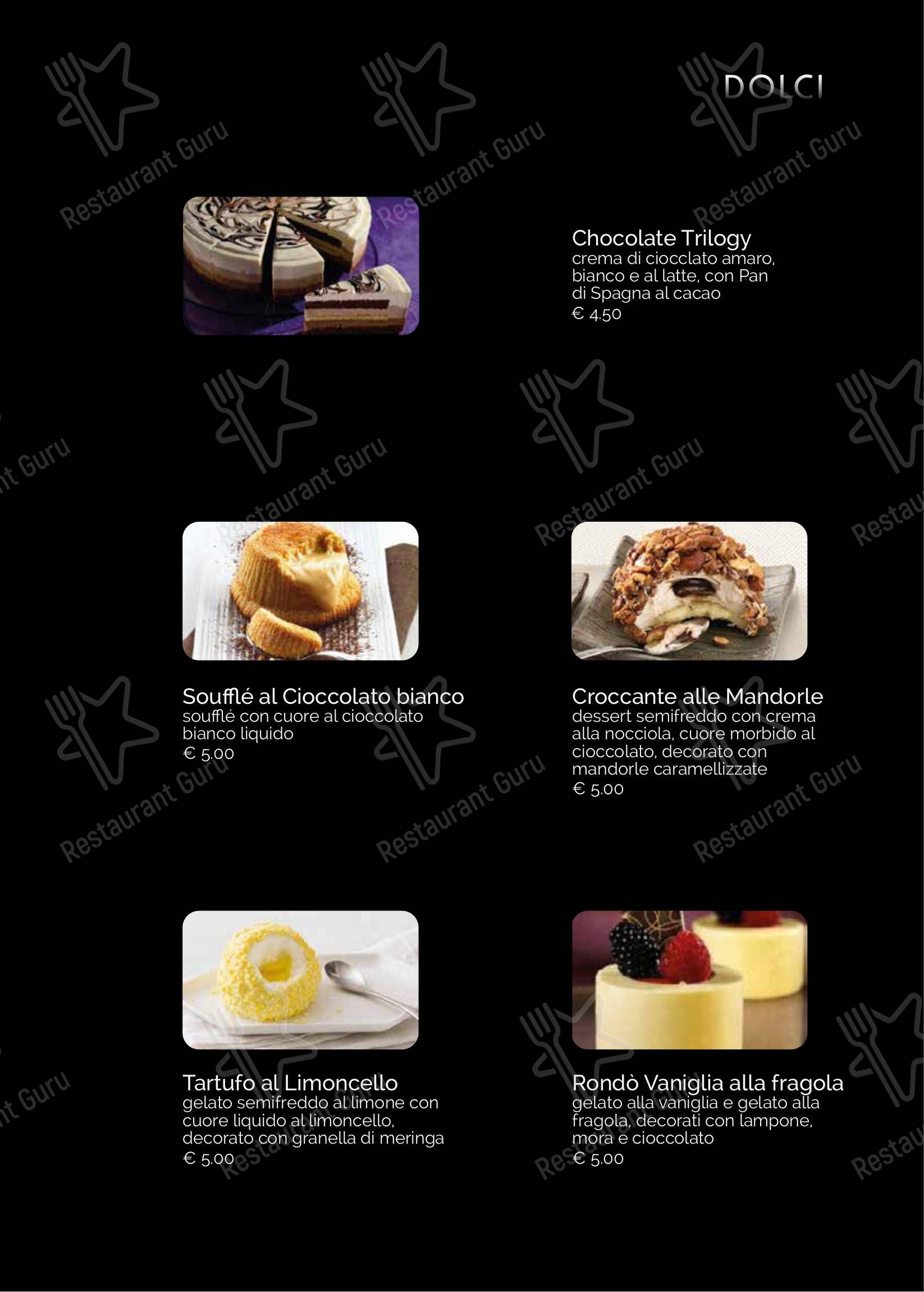 Xuan in Cittadella - Menu bar