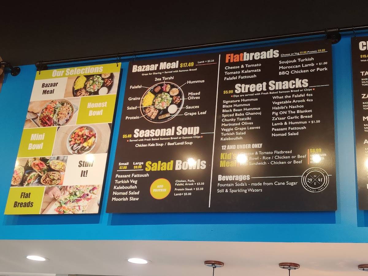 Menu at 2941 Street Food - Fenton restaurant, Fenton