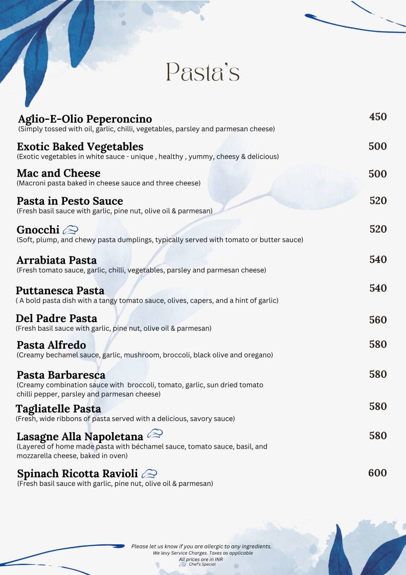 360° - Best cocktail bar & lounge Panoramic Rooftop menu