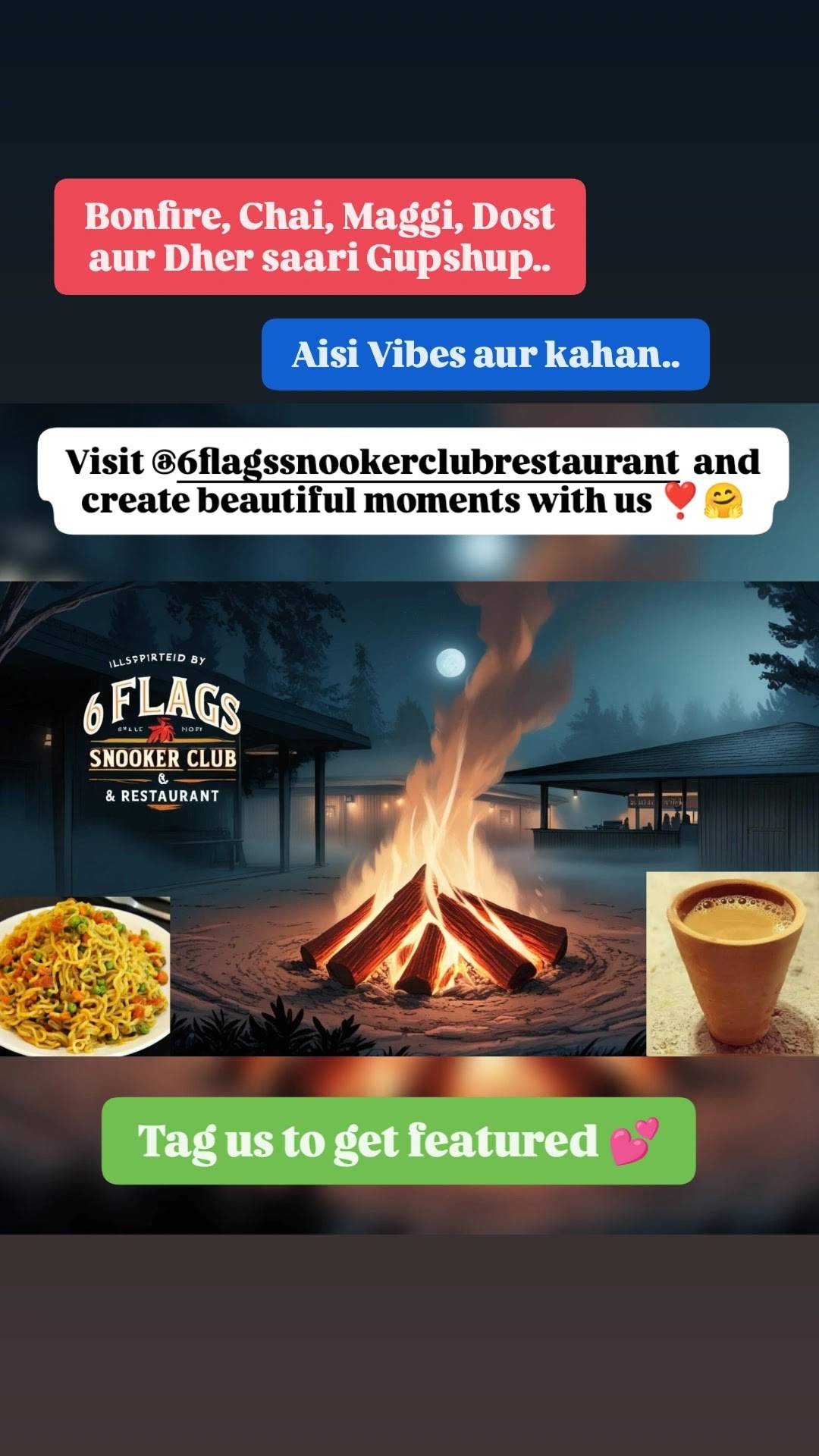 6 Flags Snooker Club & Restaurant menu