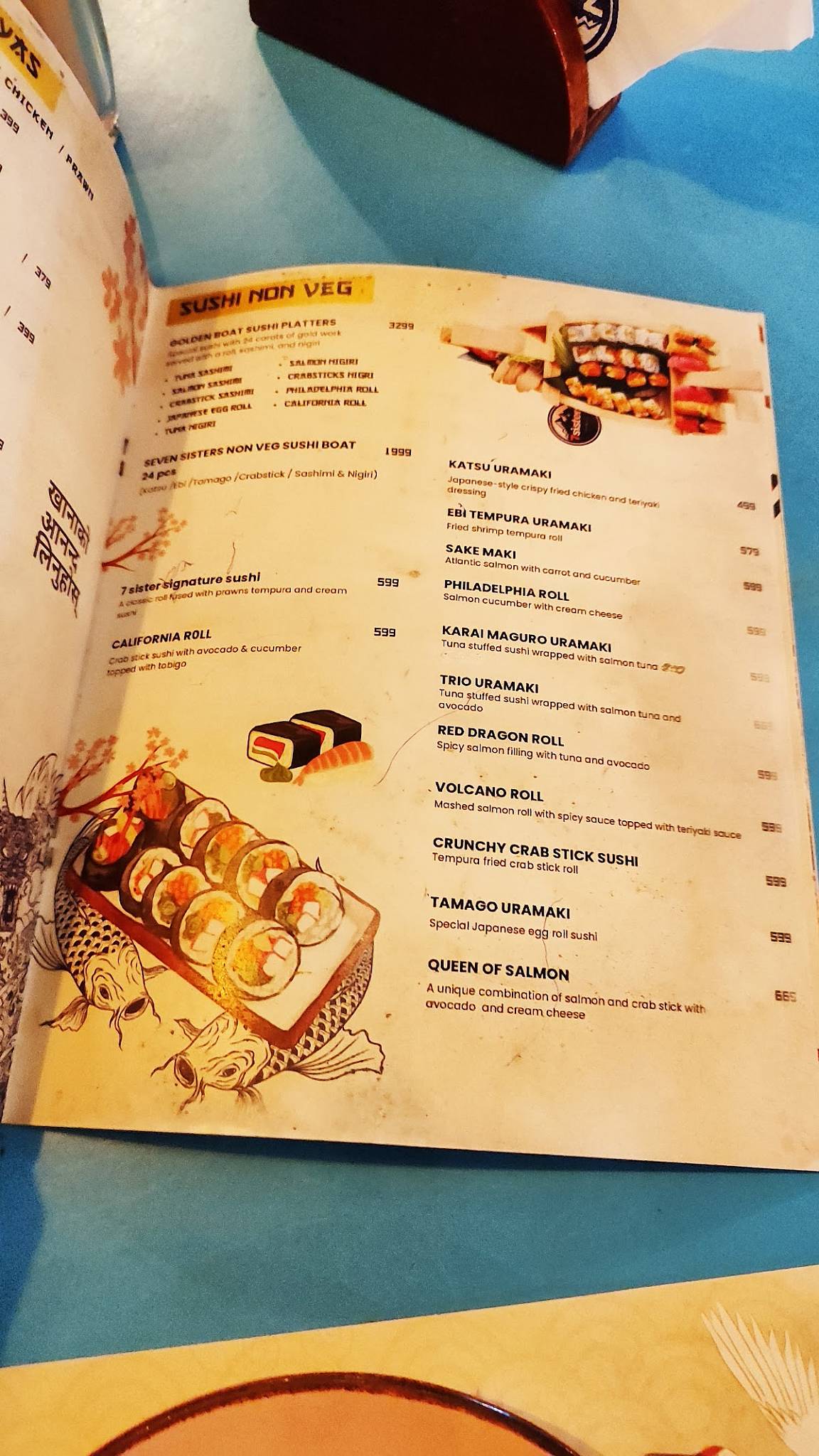 7 Sisters – Banjara hills Rd 12 ( Pan-Asian & Himalayan Restaurant ) menu