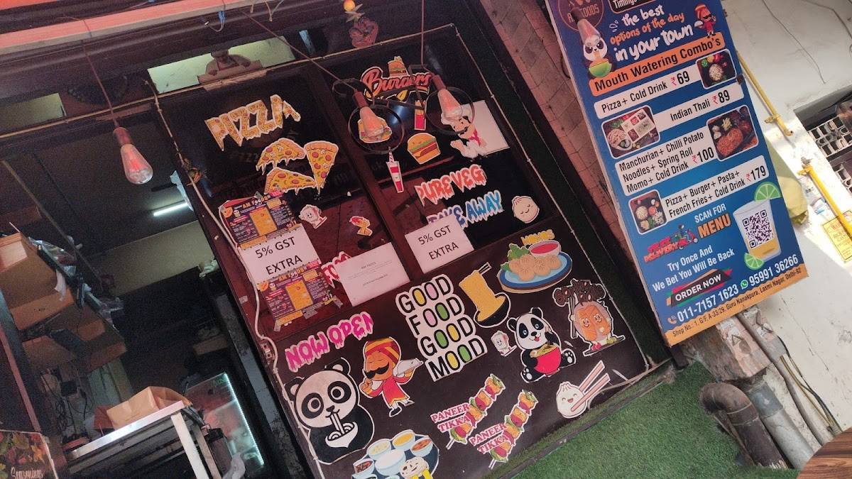 AM FOODS menu
