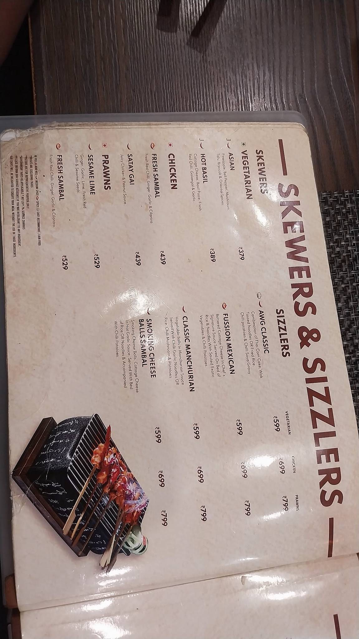 ASIAN WOK & GRILL Multi Cuisine Restaurant in nashik Asian Food Chinese Food Thai Food menu