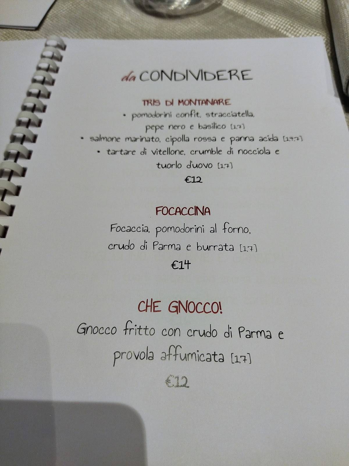 Menu di Adoré Pizza & Bistrot 