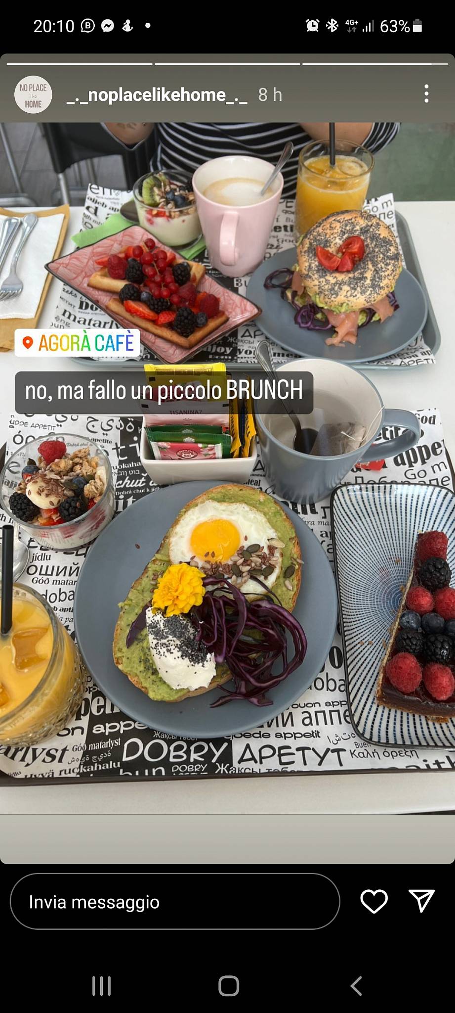 Menu di Agorà Cafè 