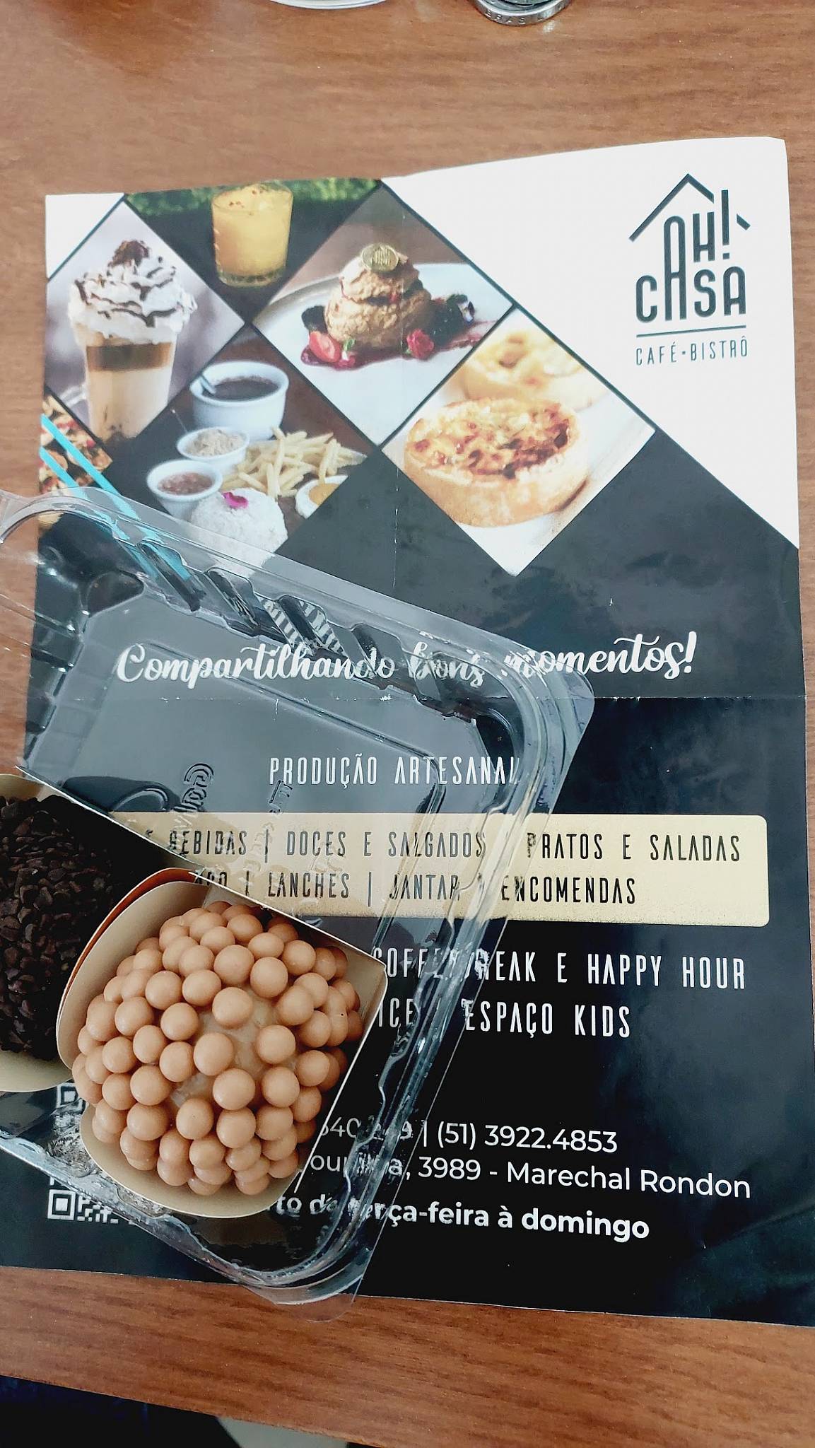 Ah! Casa - Café, Bistrô & Confeitaria cardápio