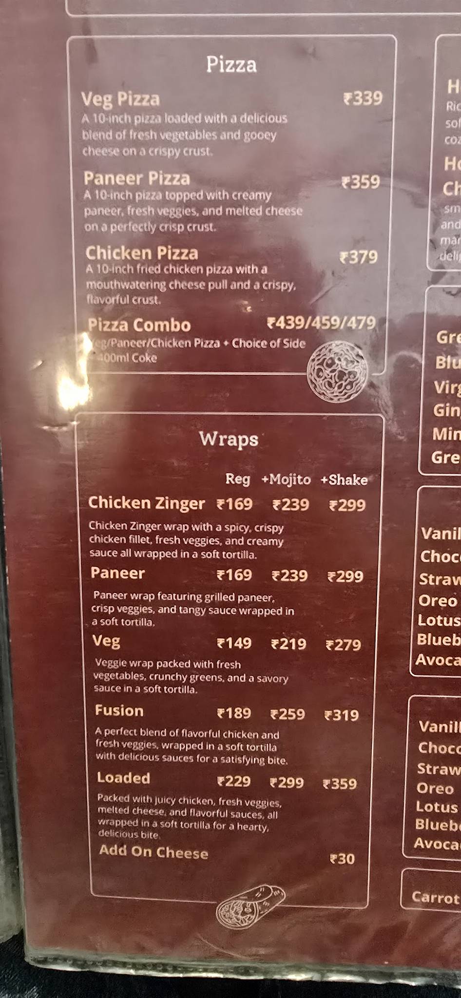 Al-Baik.com The Taste of Middle East menu