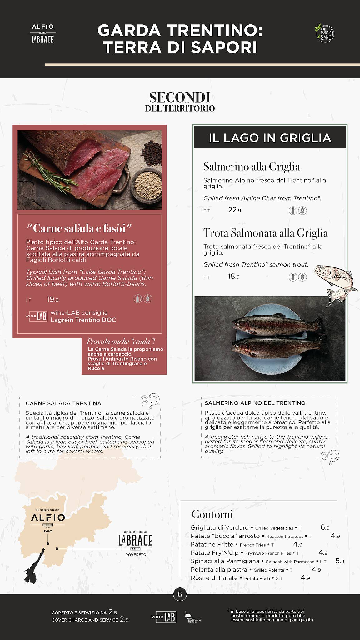 Menu di ALFIO Ristorante Pizzeria Bar 