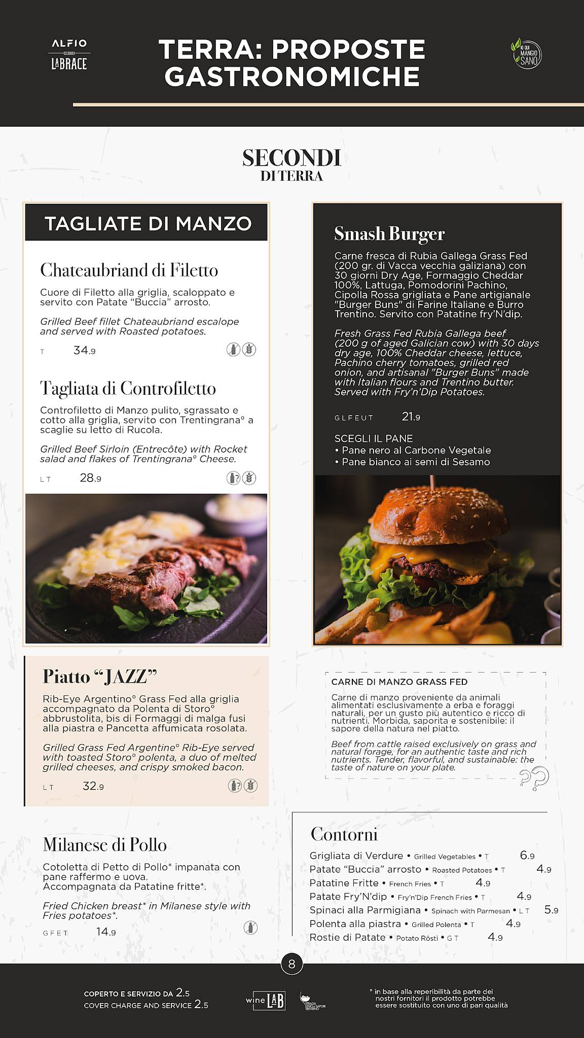Menu di ALFIO Ristorante Pizzeria Bar 