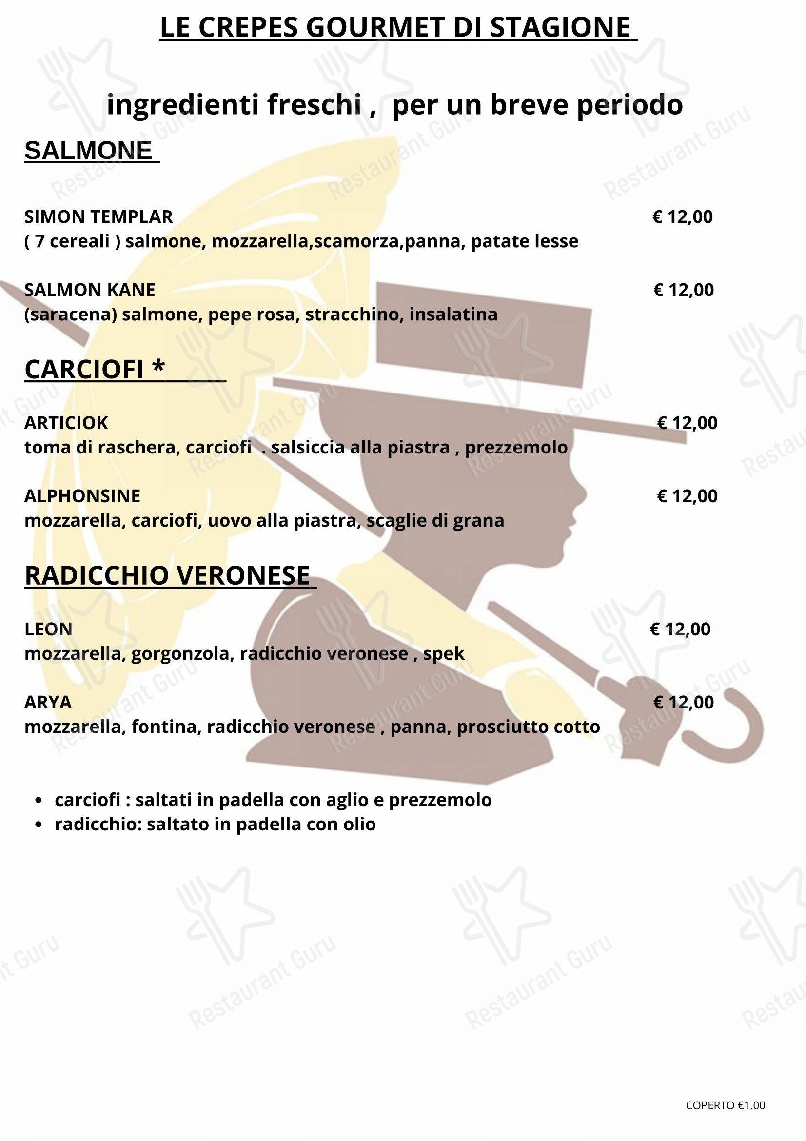 Menu per Allantè in Rivalta di Torino