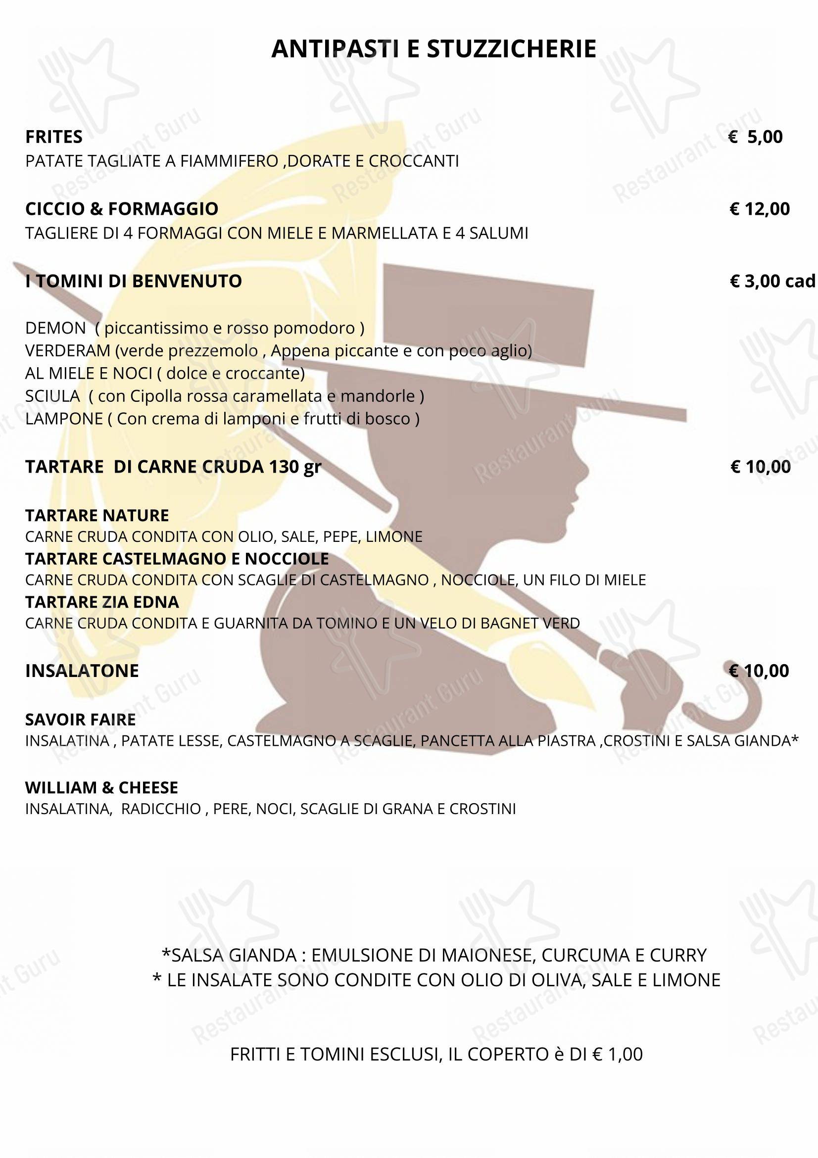 Menu per Allantè in Rivalta di Torino