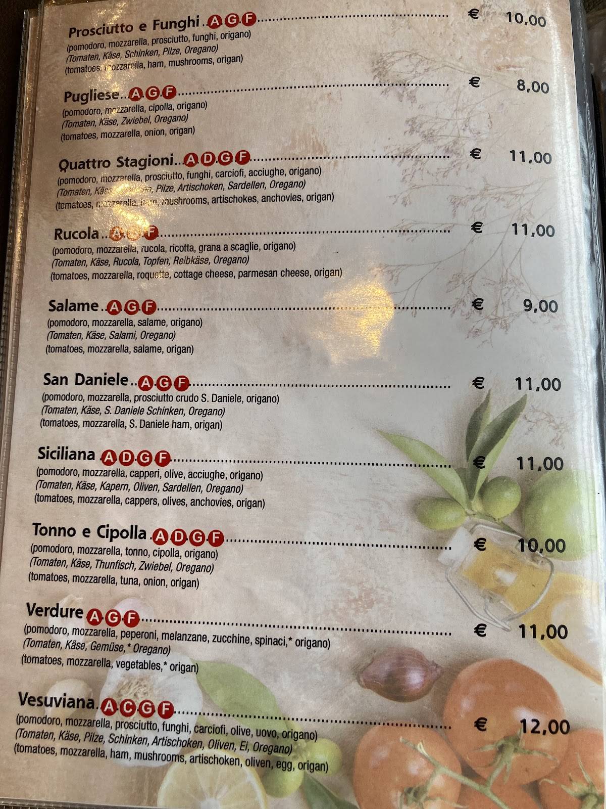Menu di Alpino 