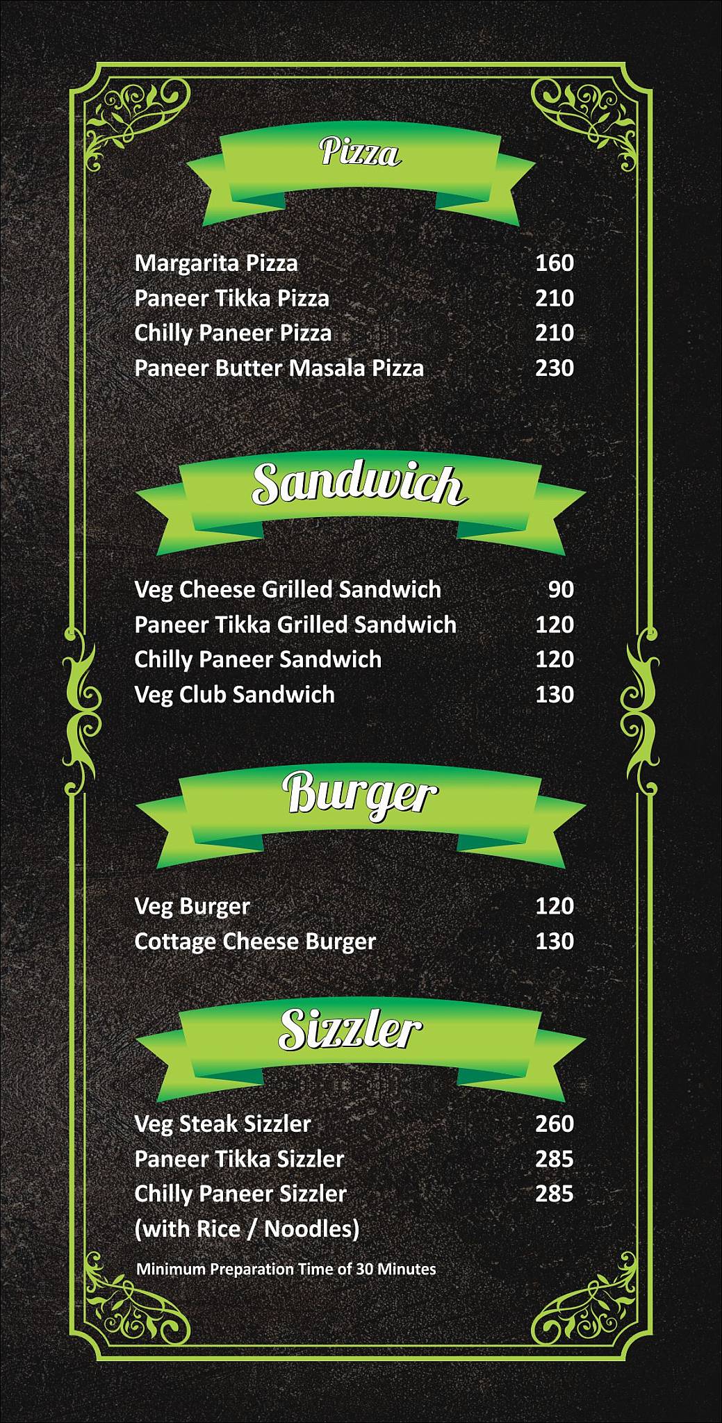 Amir's Punjabi Restaurant by Khana Khazana menu