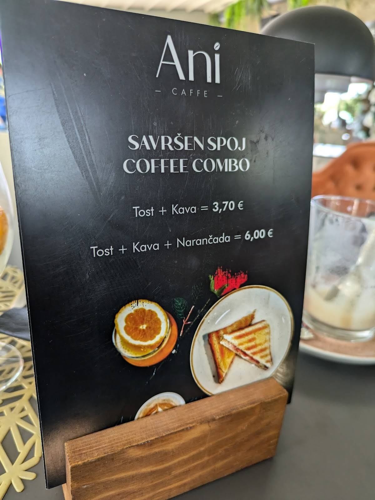 Menu di Ani Caffe 