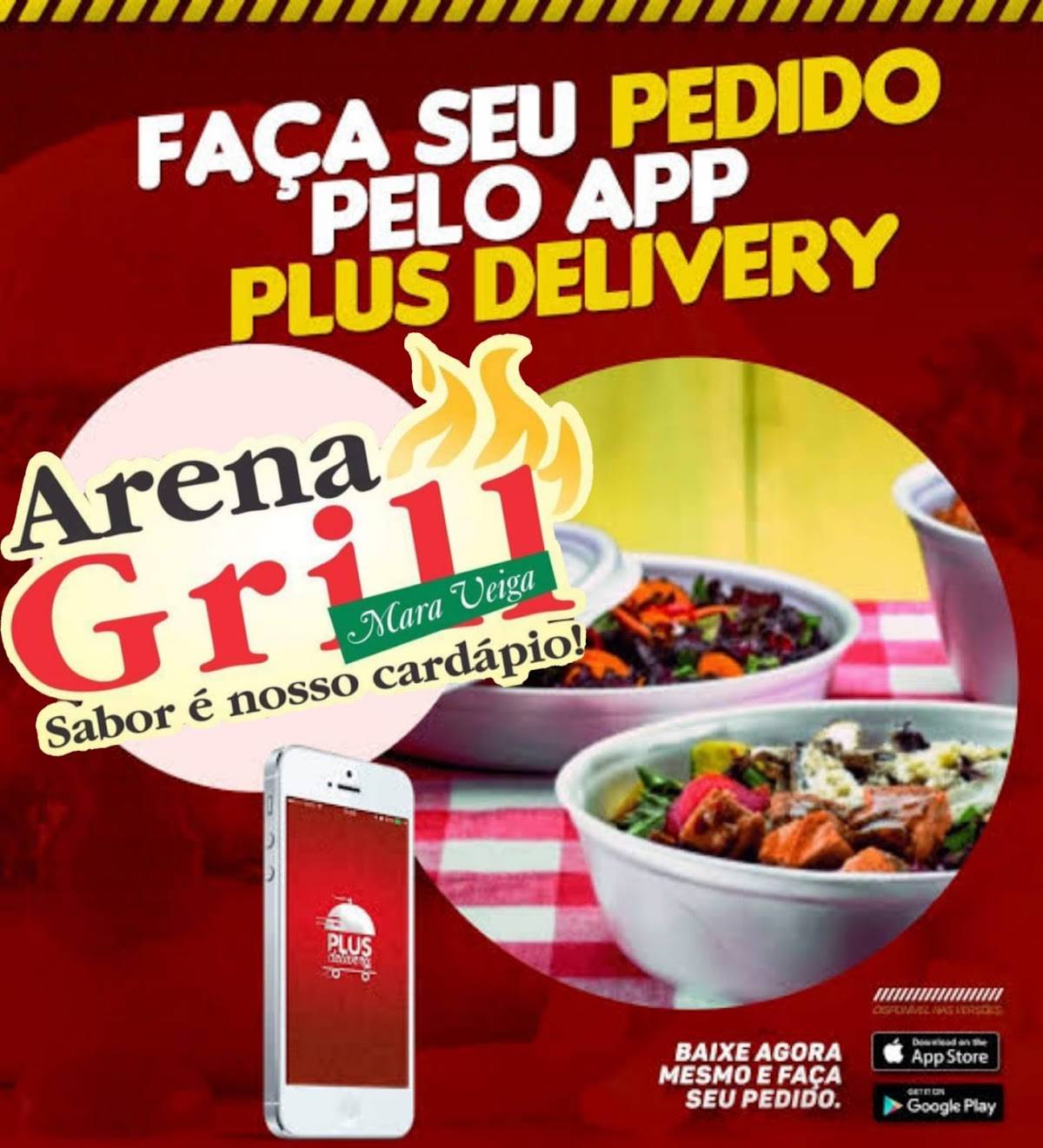 Arena Grill Maraveiga cardápio