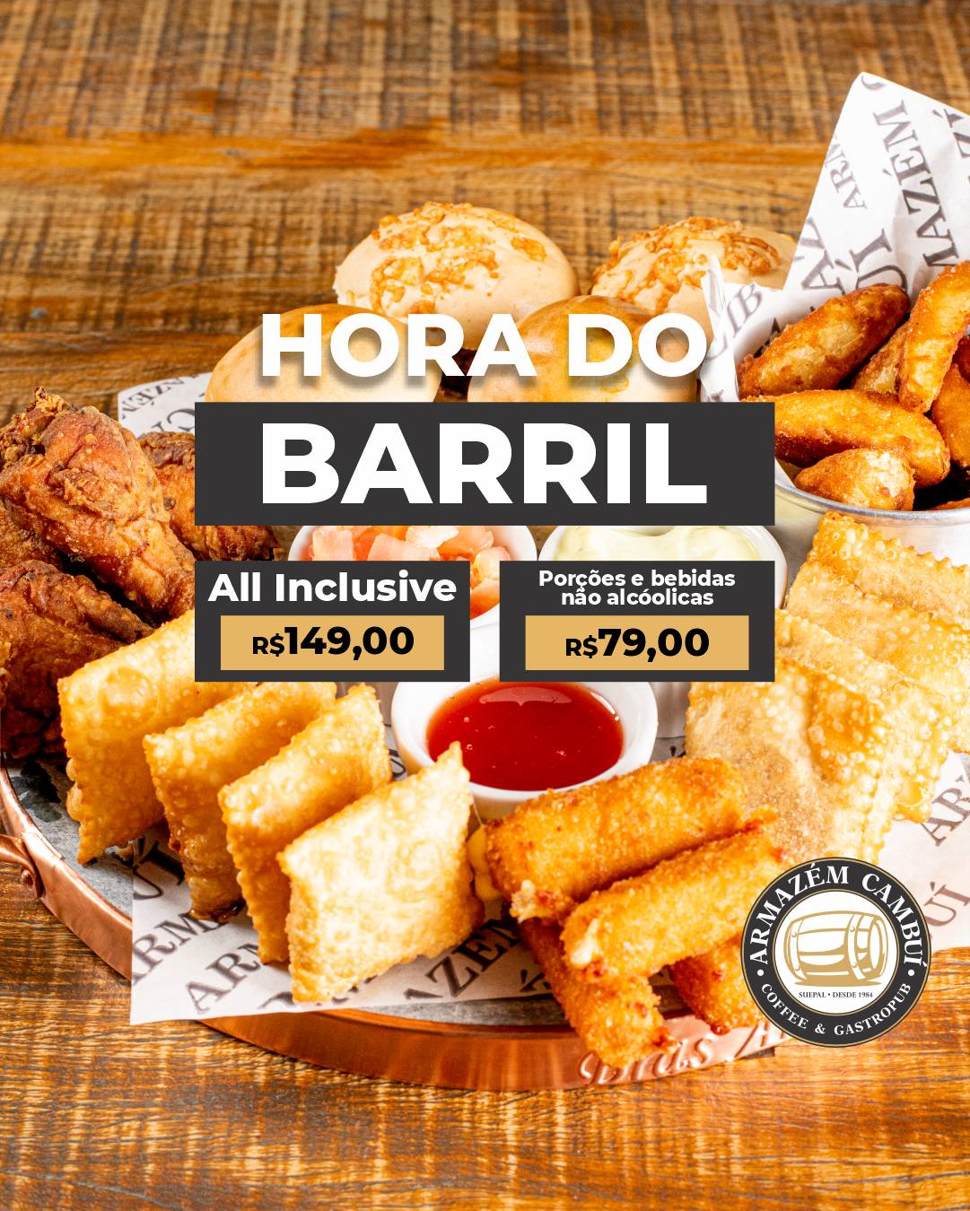 Armazém Cambuí cardápio