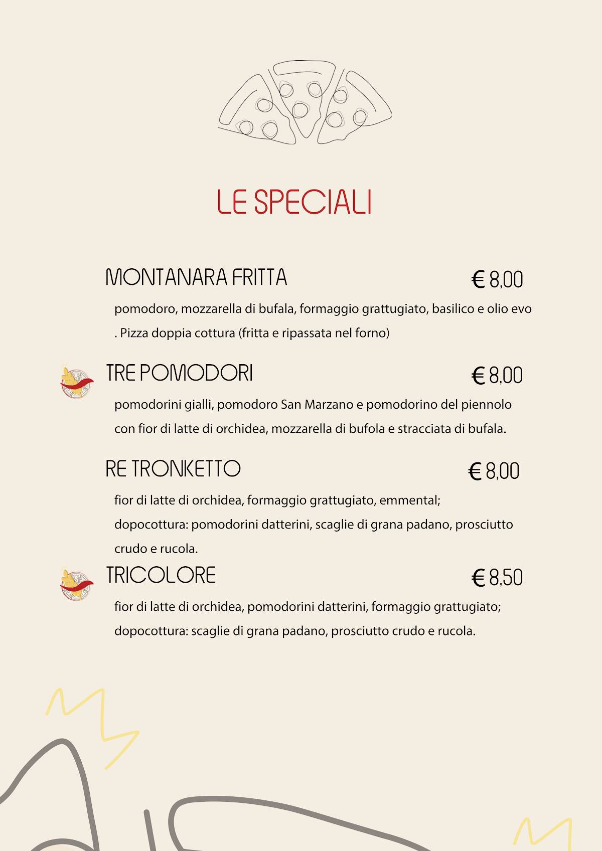 Menu di ReImpasto 