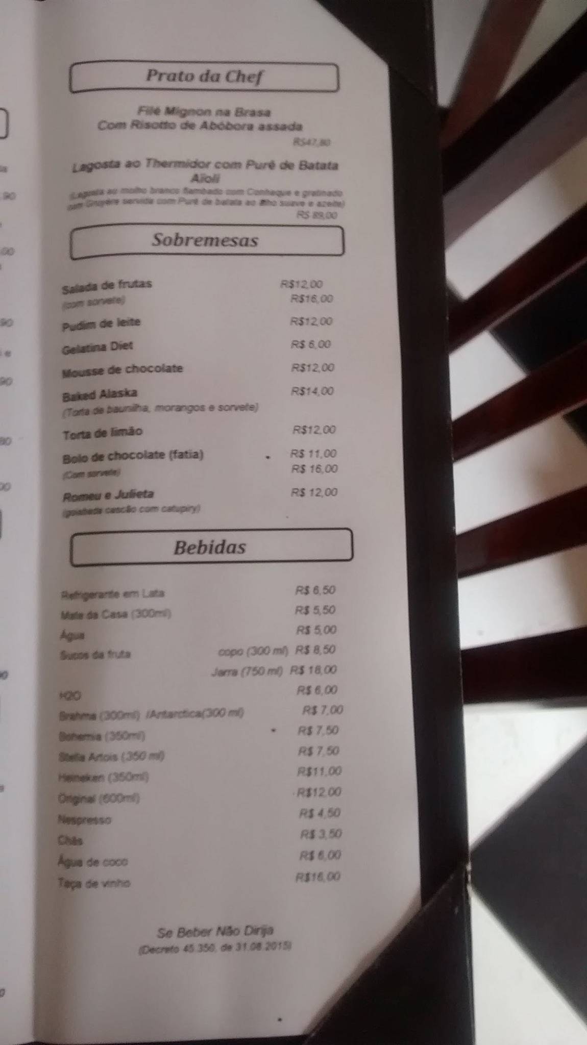 Cuisin Art por Mirka Lage cardápio