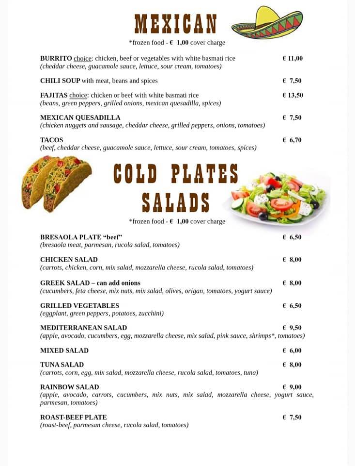 Menu di Western House 
