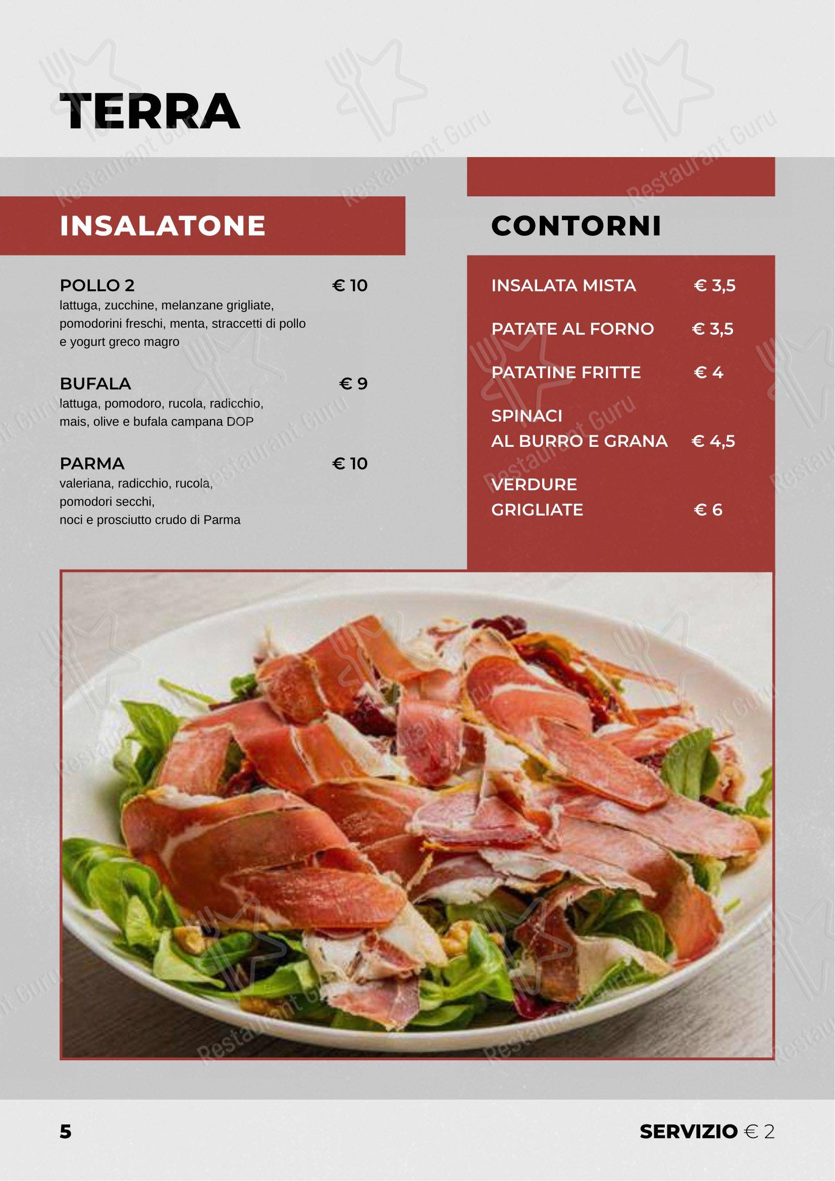 BACLAS - Pizzeria con cucina, senza glutine, delivery e take away in Bologna - Menu bar