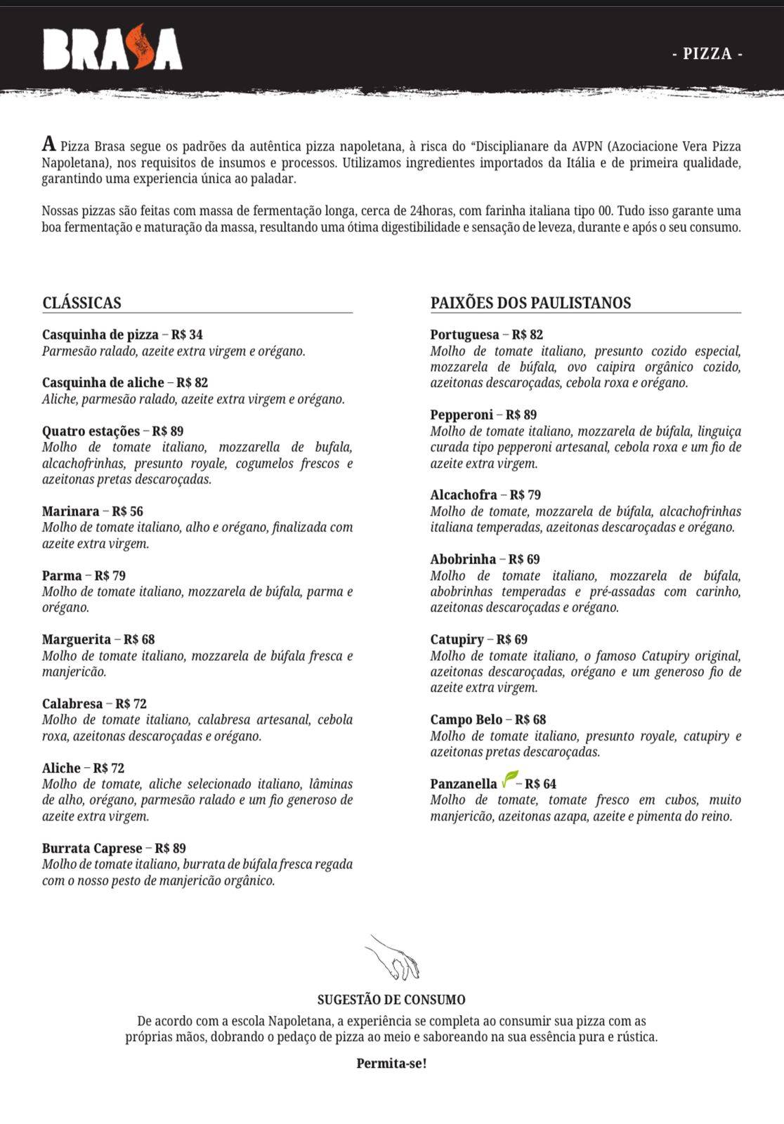 Brasa Quintal do Churrasco cardápio