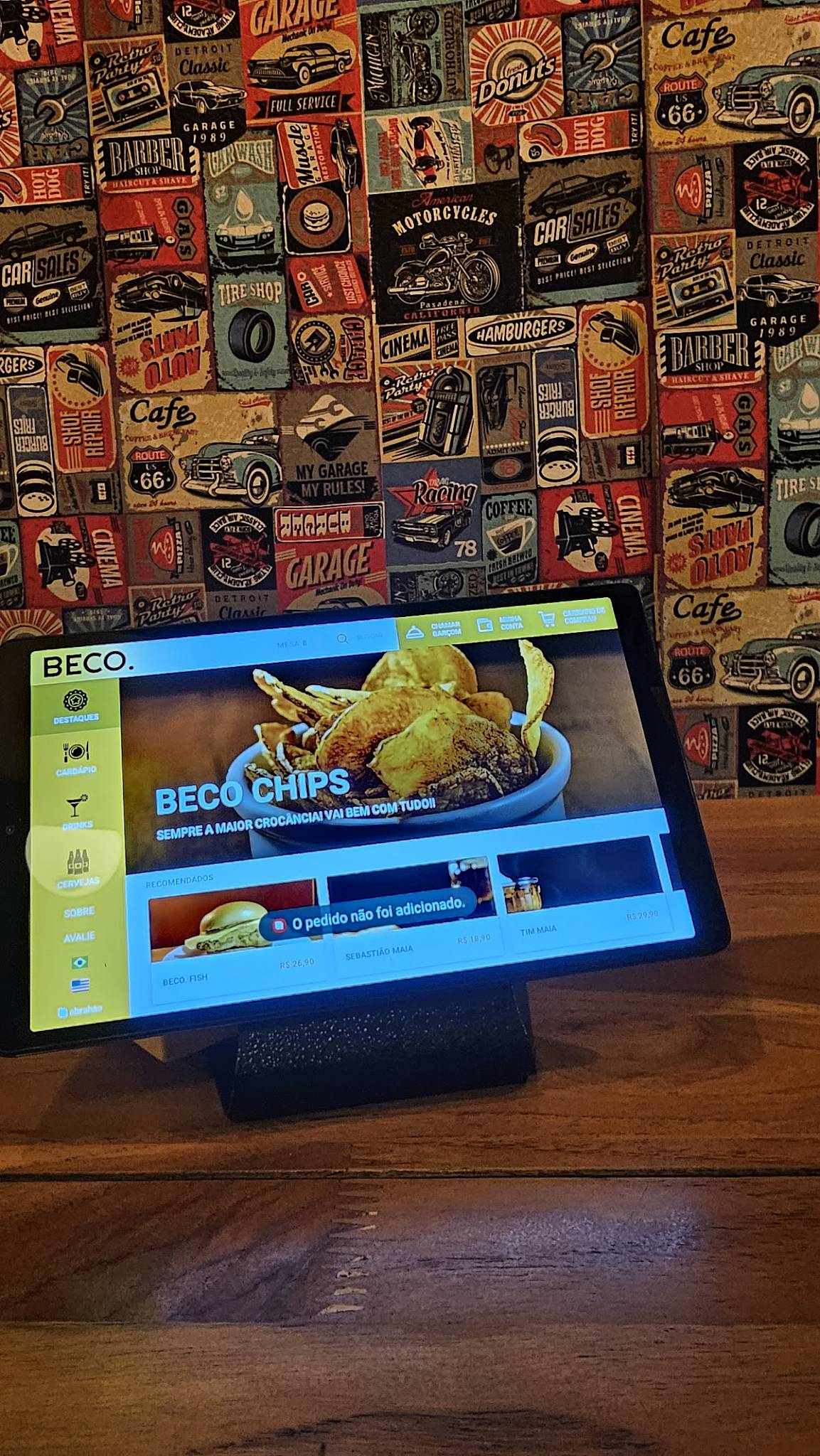 BECO Lounge Bar cardápio