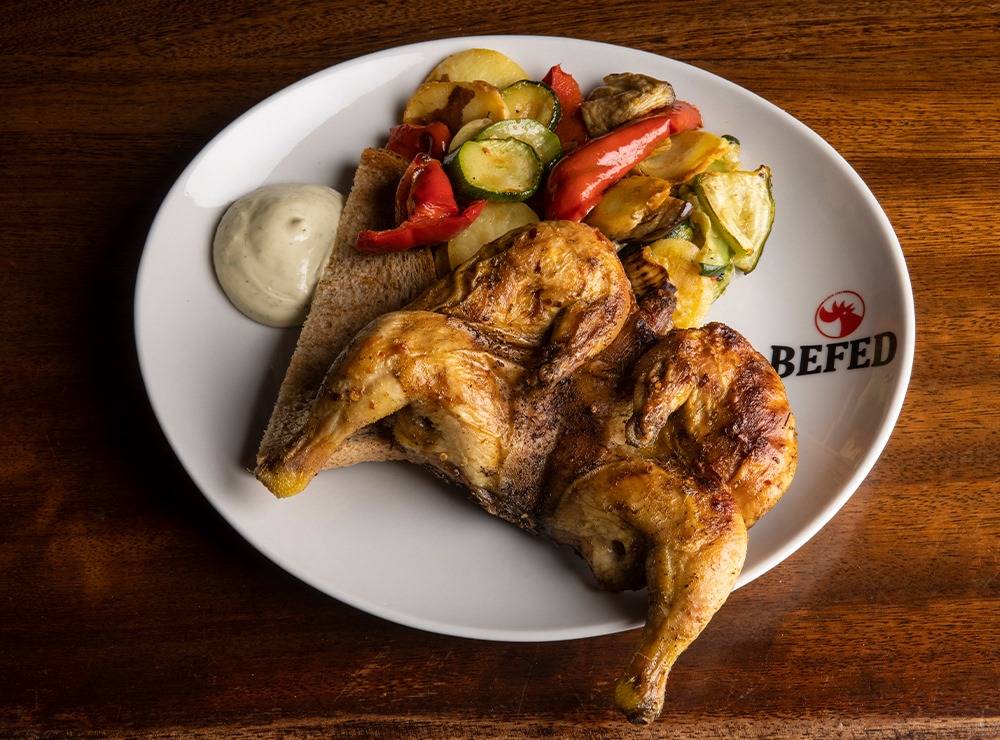Menu de BEFED Romaest