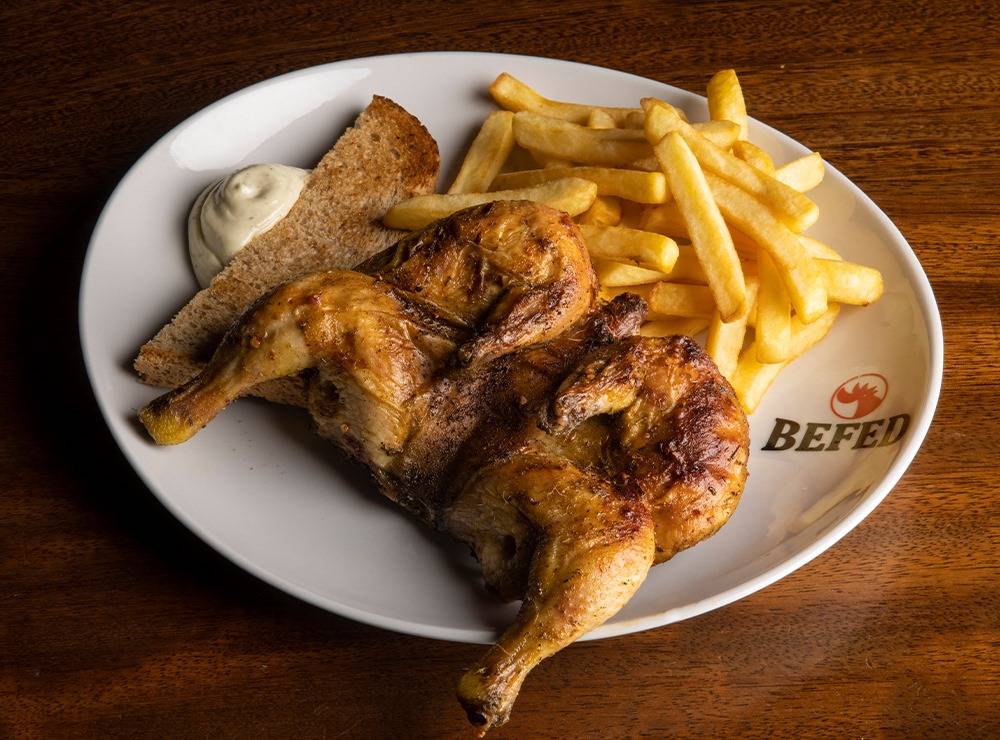 Menu de BEFED Romaest