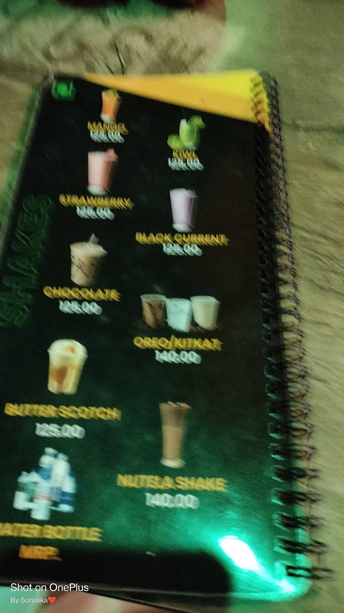 Menu at BIT N BITE, Brahmapur
