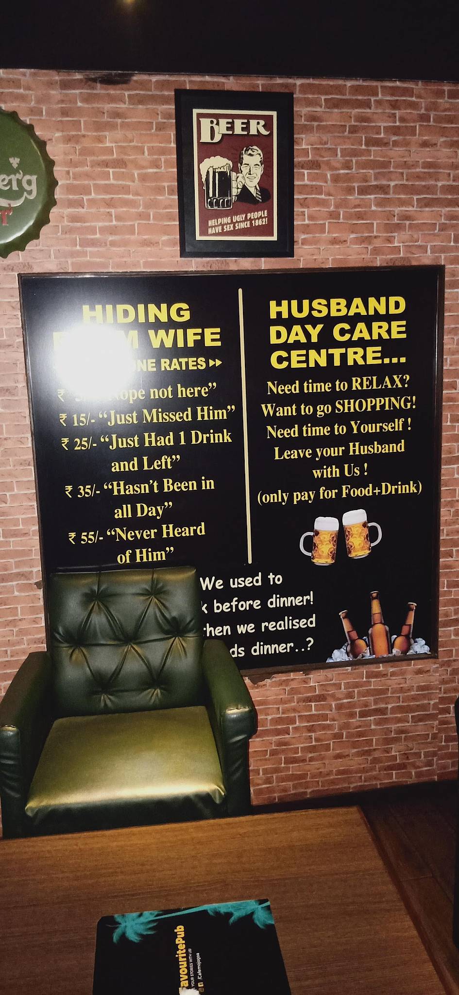 Café Mojo menu
