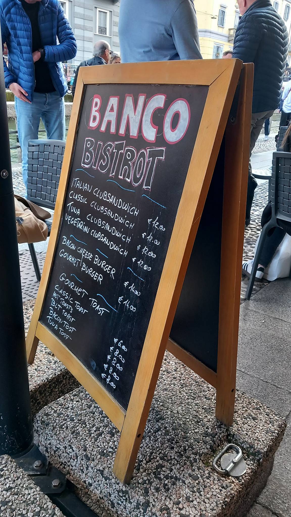 Menu di BAR BANCO DRY MARTINI CLUBHOUSE 