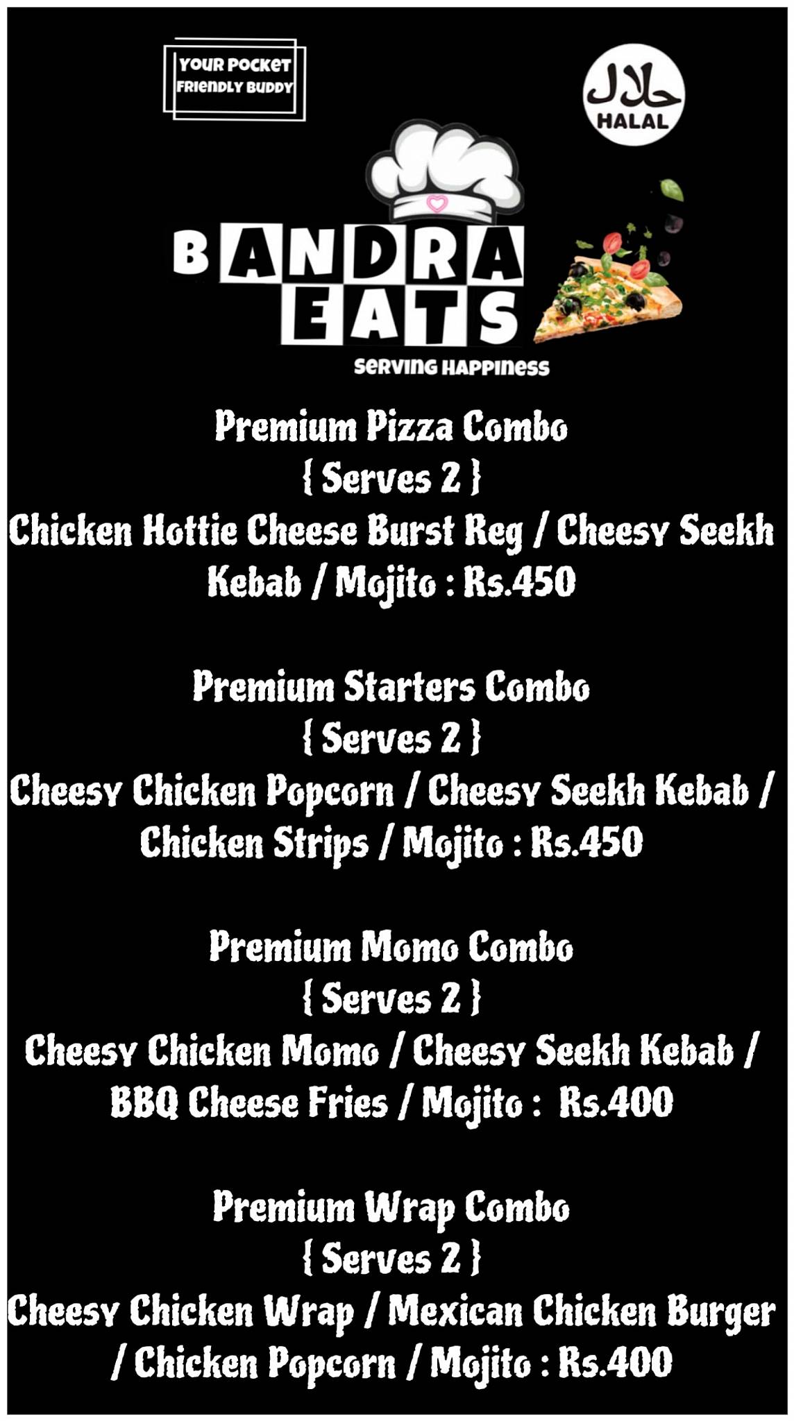 Bandra Eats menu