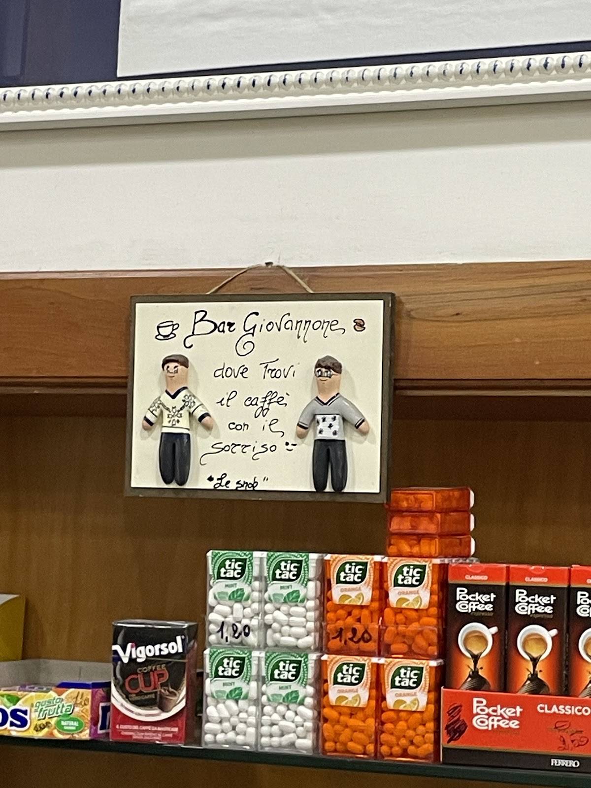 Menu di Bar Giovannone Caffetteria E Tavola Calda 