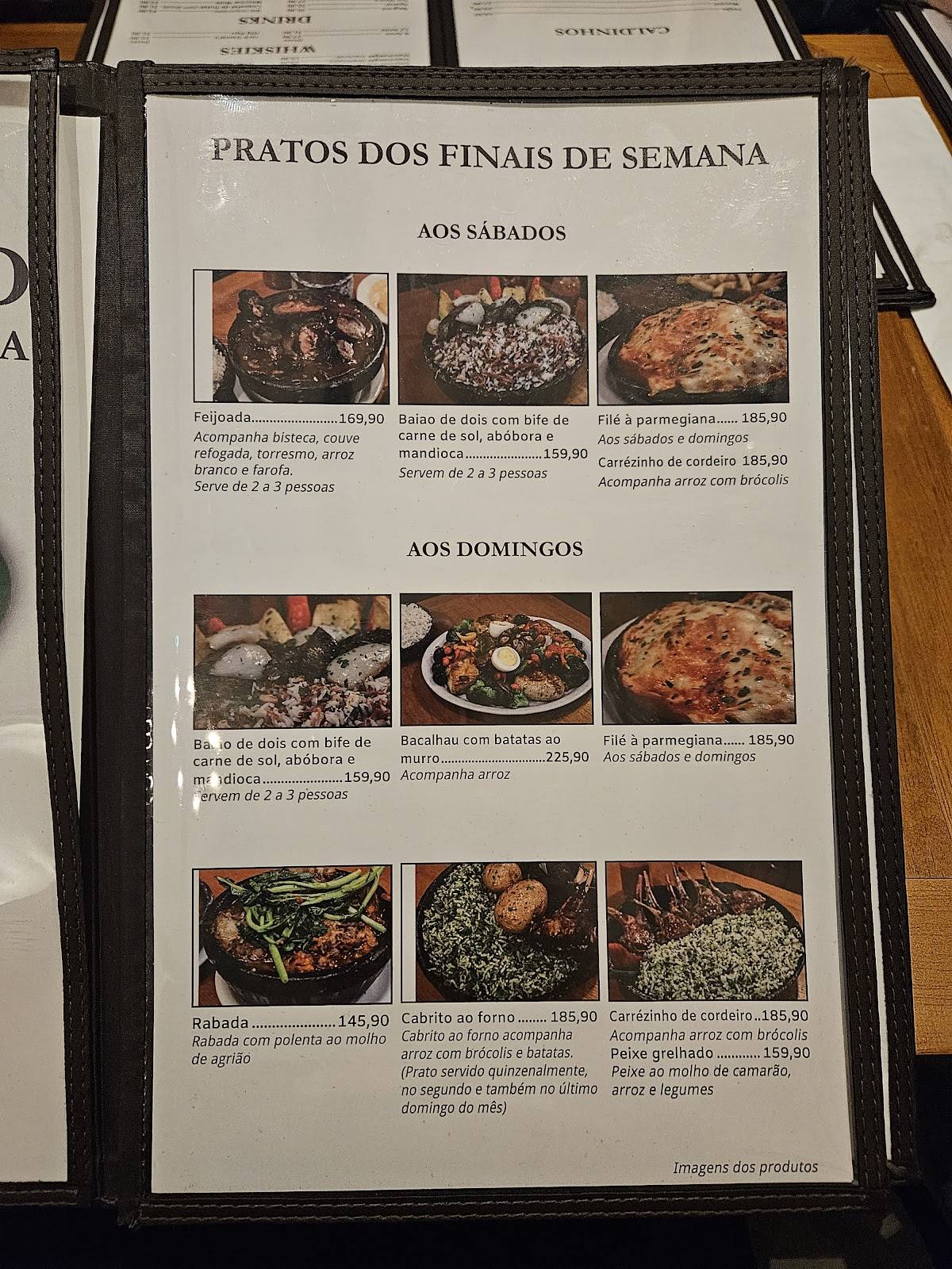 Bar Quintal da Mooca cardápio