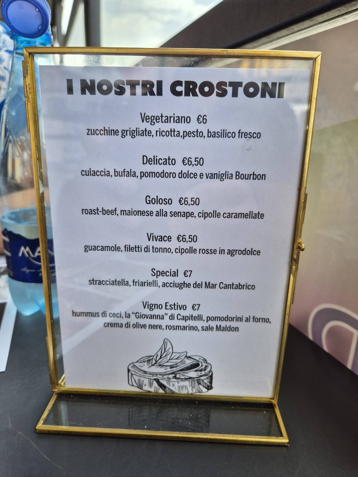 Menu di Bar Vigno 