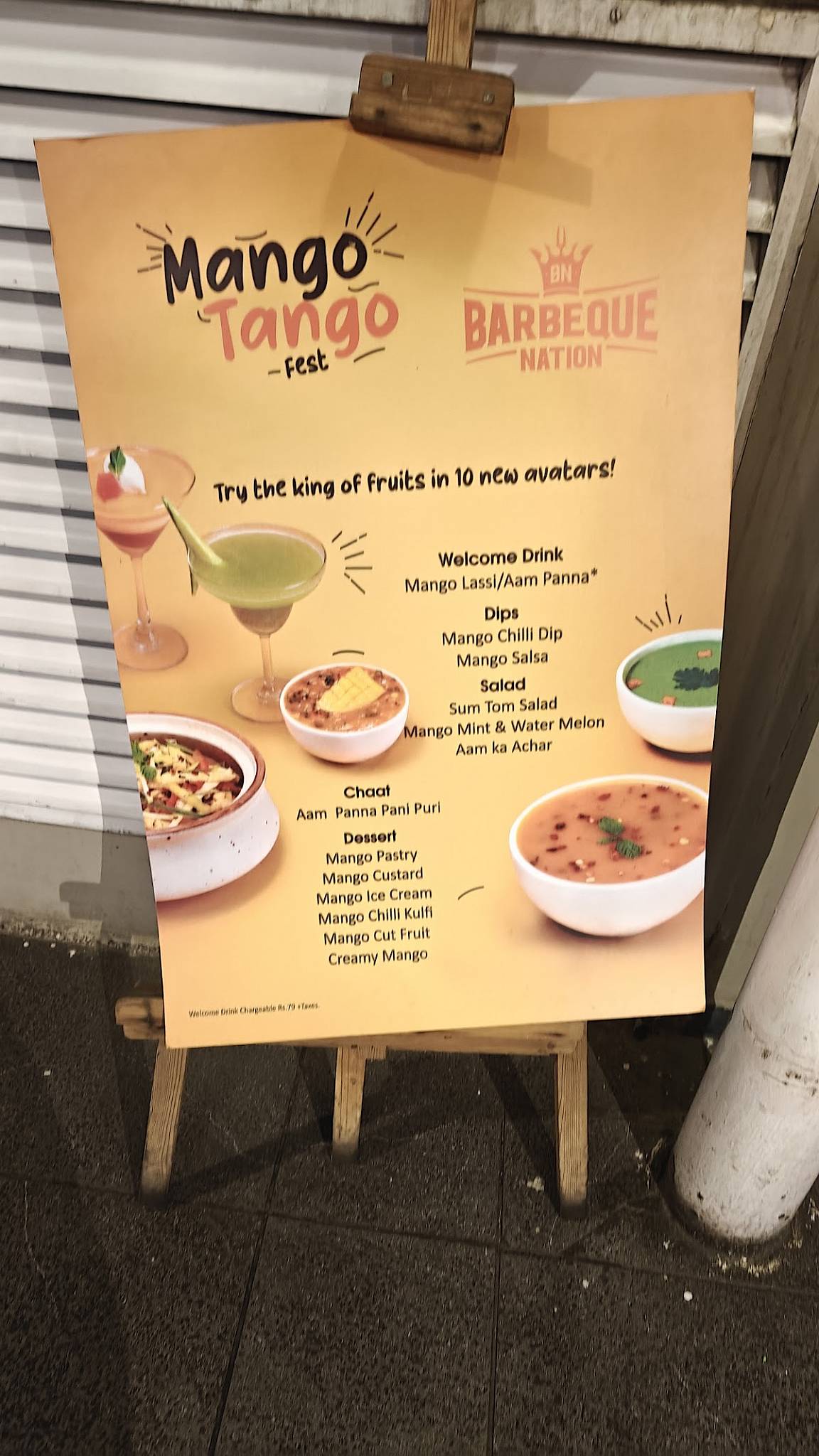 Barbeque Nation - Pune - Wakad menu