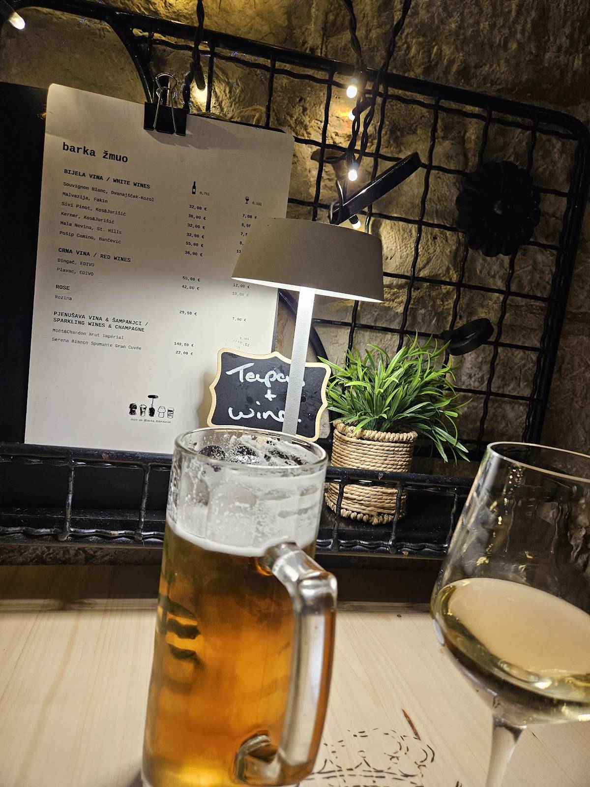 Menu di Barka Tapas & Wine bar 