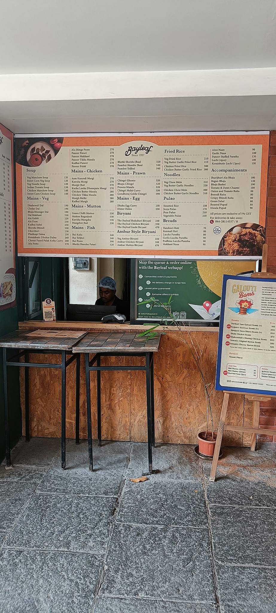 Bayleaf - Authentic Bengali & North Indian Restaurant Since 1997 menu