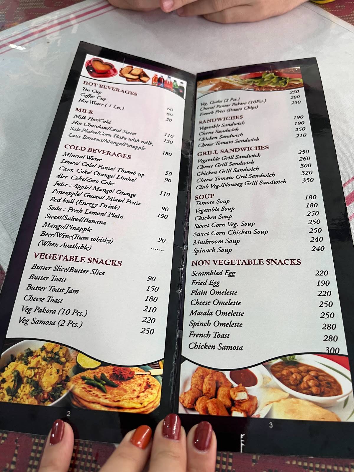 Shree Rajasthani Mid-Way Restaurant menu