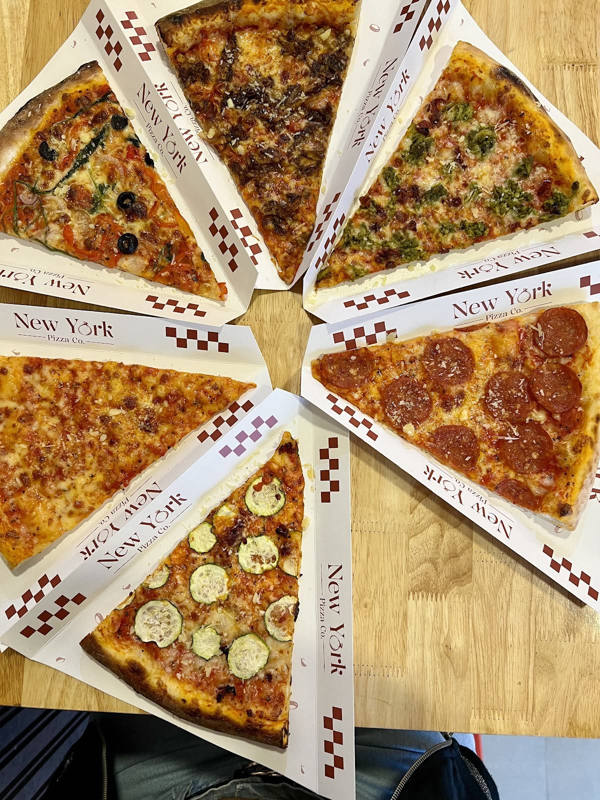 New York Pizza Co. menu