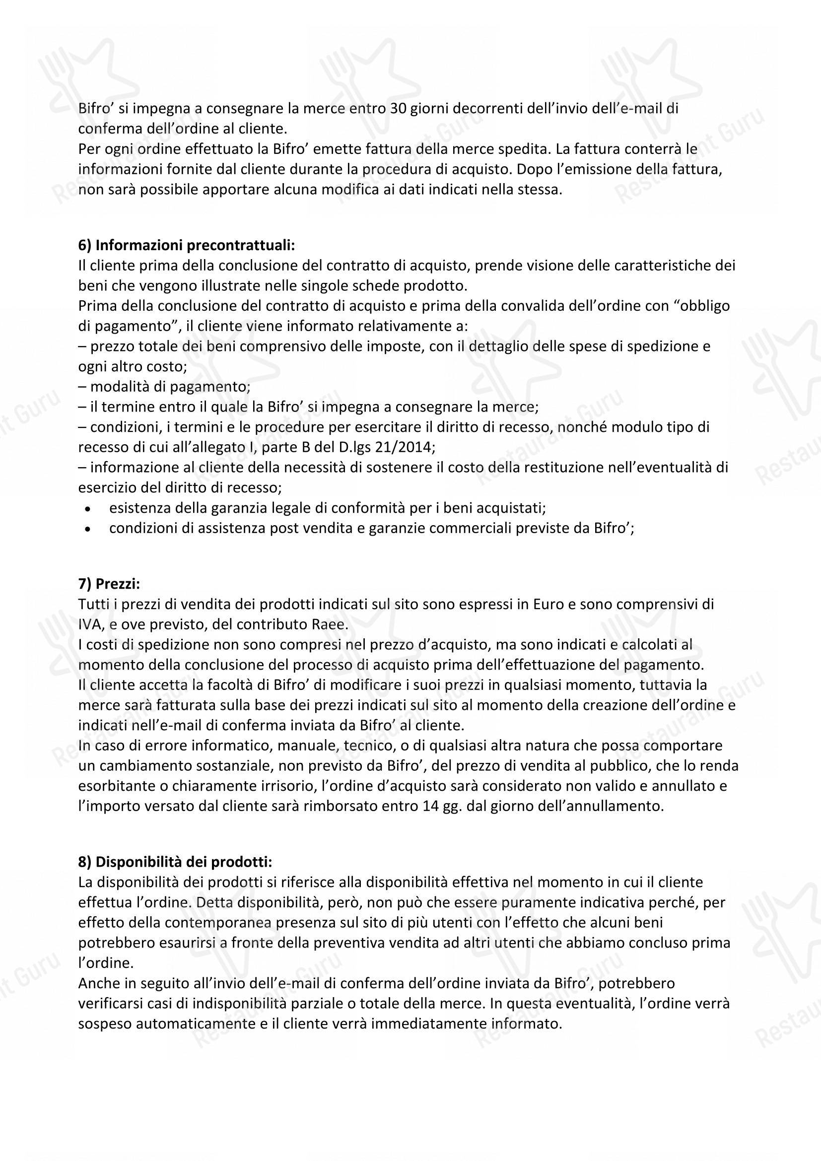 Menu per Bifrò - Ristorante di carne ristorante con griglia