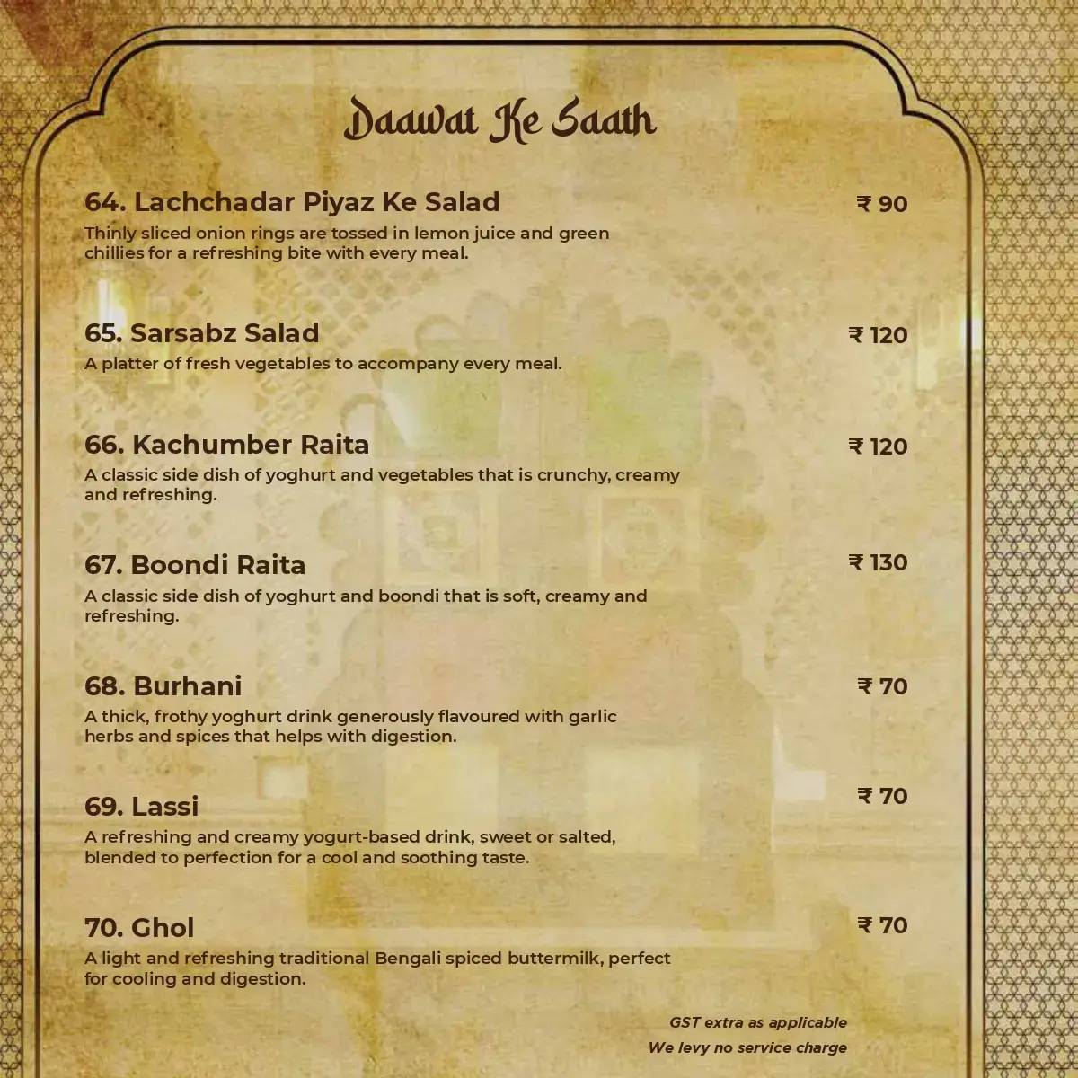 Biryanishk by The Biryani Company - Mudiali menu
