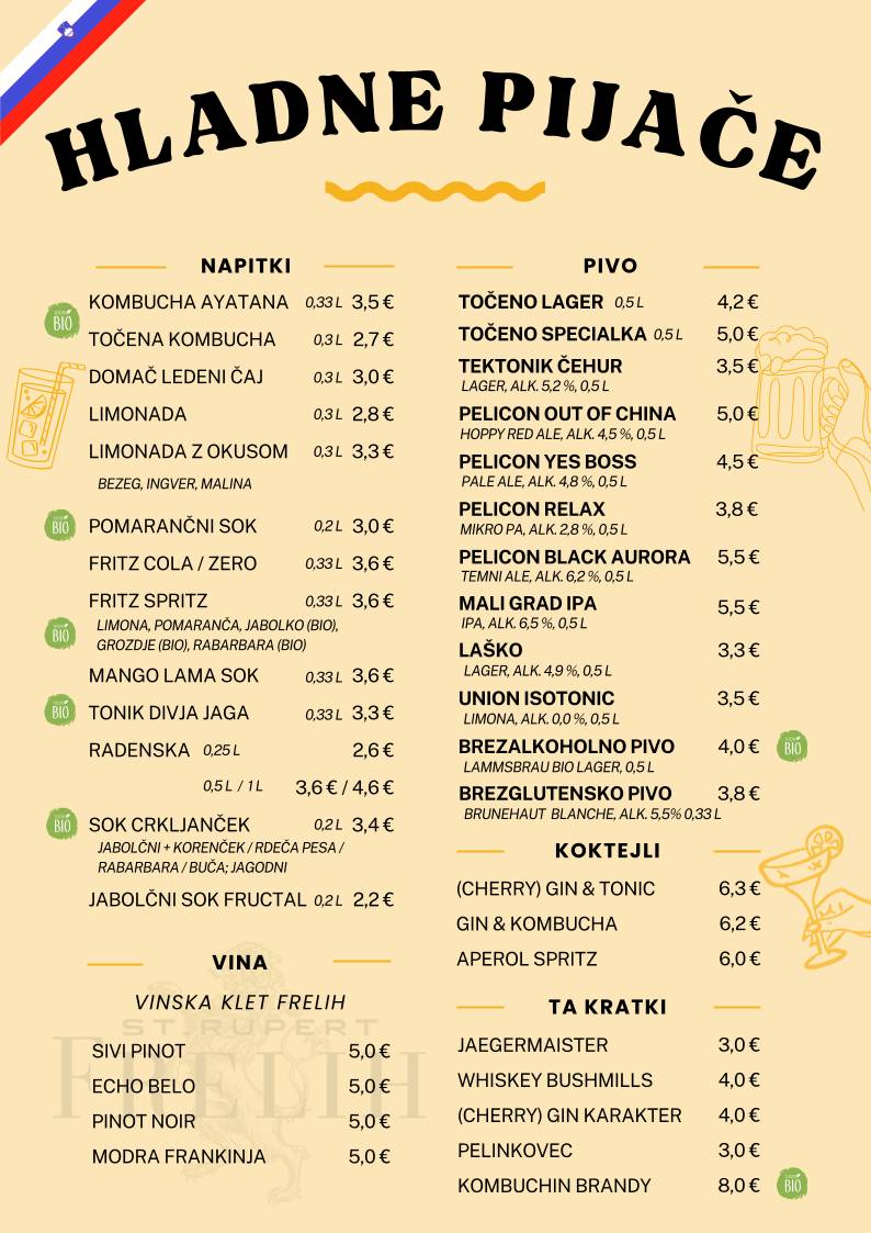 Menu di Tavci Kuhna & Ayatana deli 